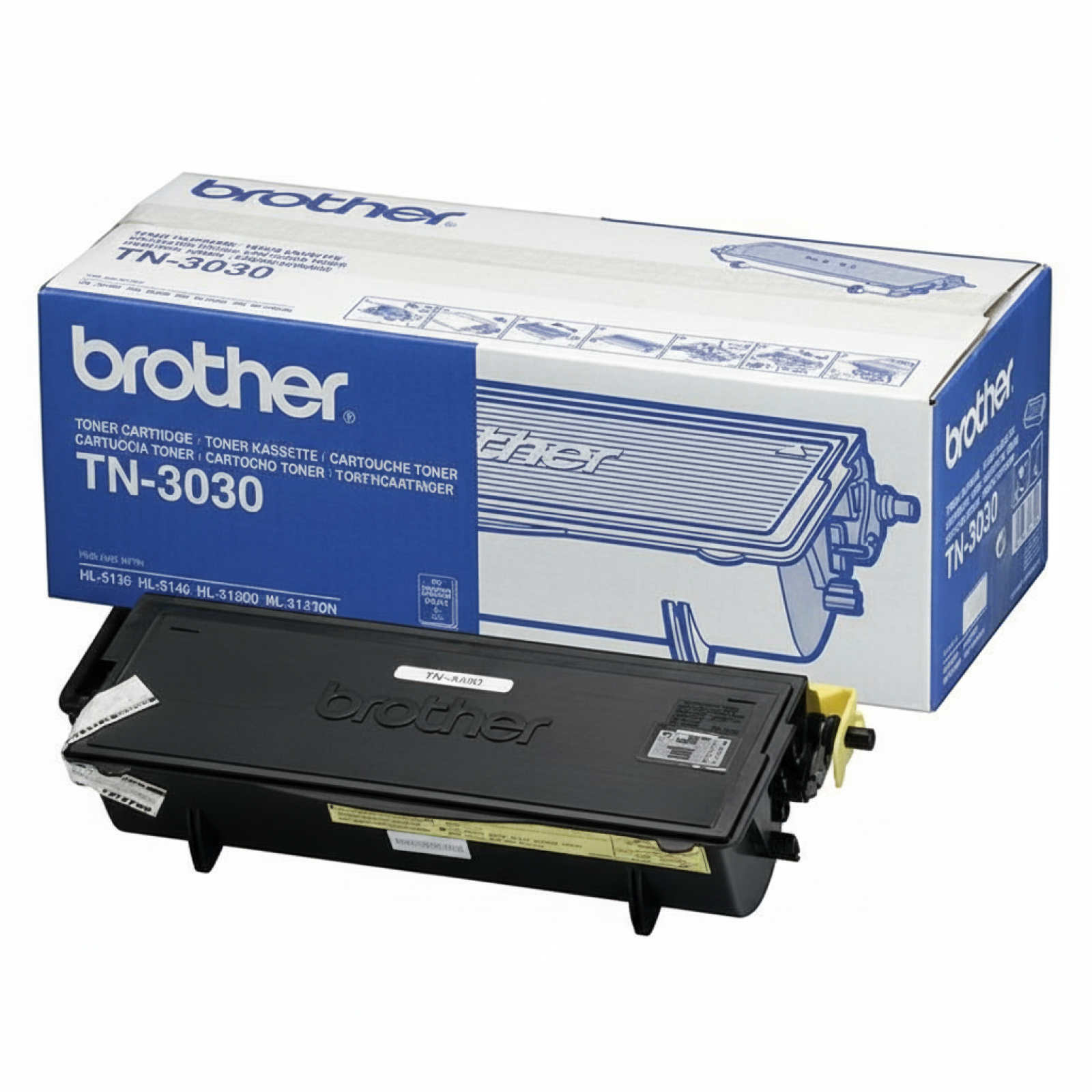 Original OEM Toner Brother TN-3030 (TN3030) (Black)