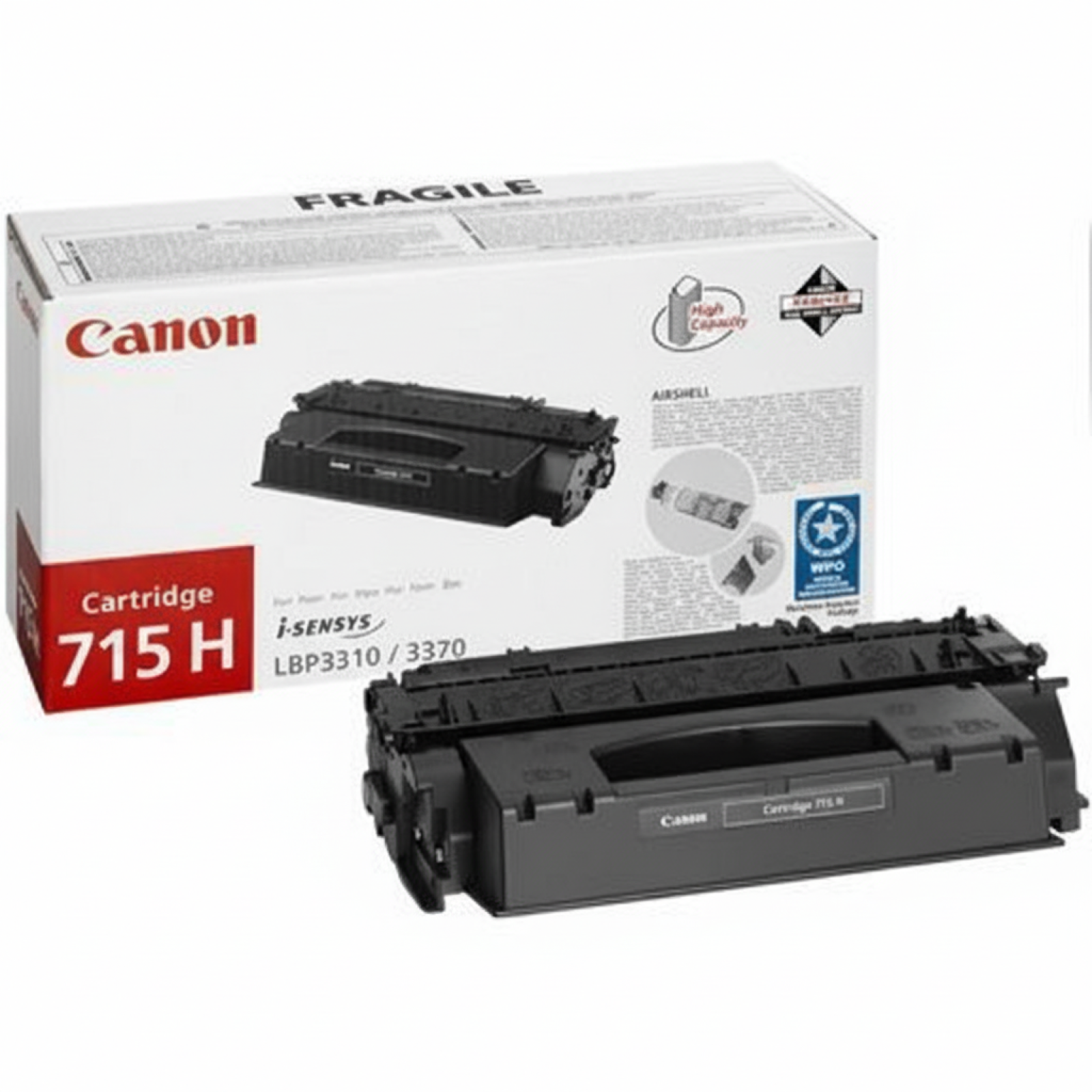 Original OEM Toner Canon CRG-715H (1975B002AA) (Black)