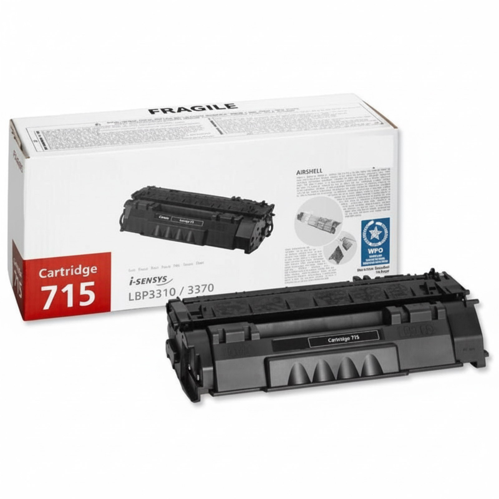 Original OEM Toner Canon CRG-715 (1976B002AA) (Black)