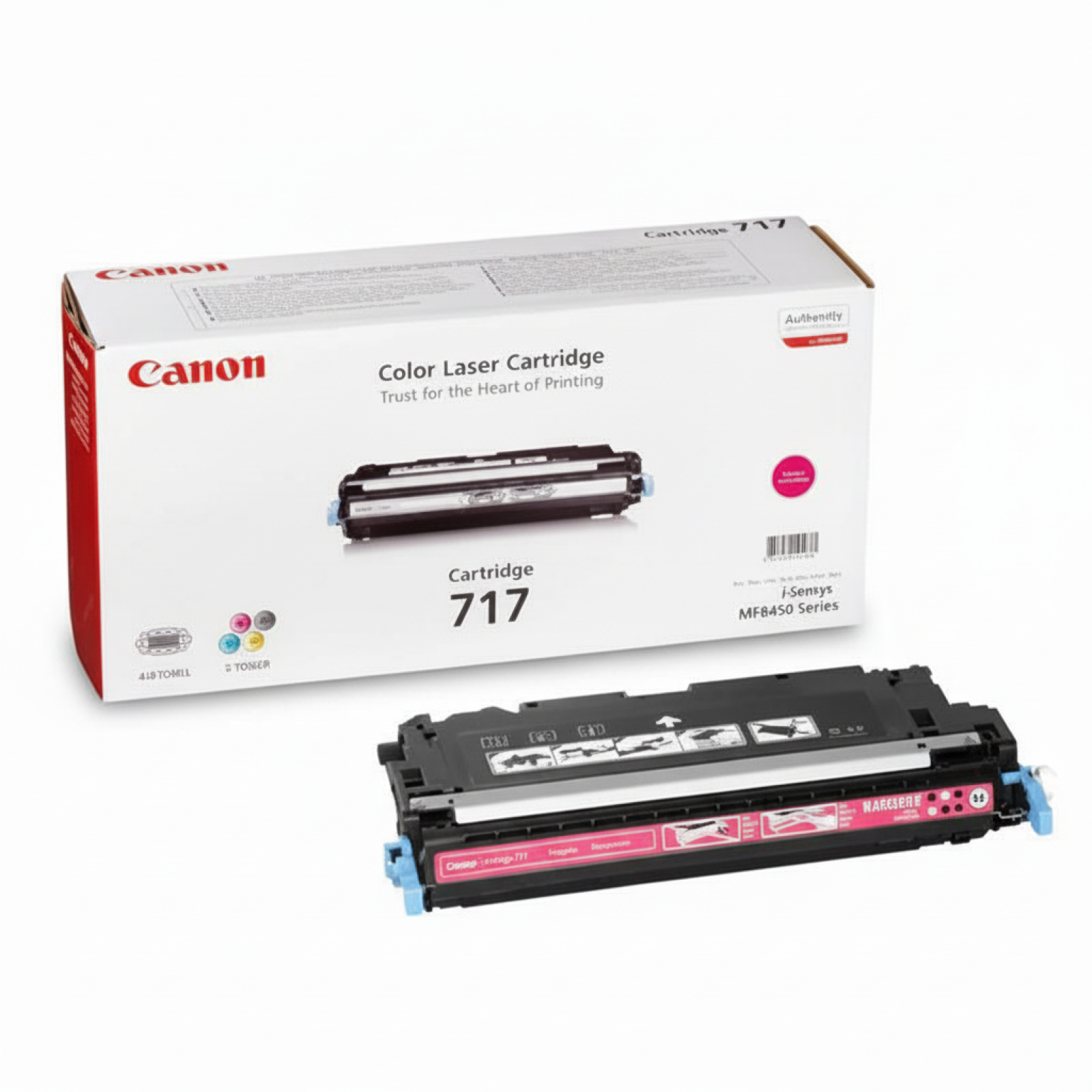 Original OEM Toner Canon CRG-717 M (2576B002AA) (Magenta)