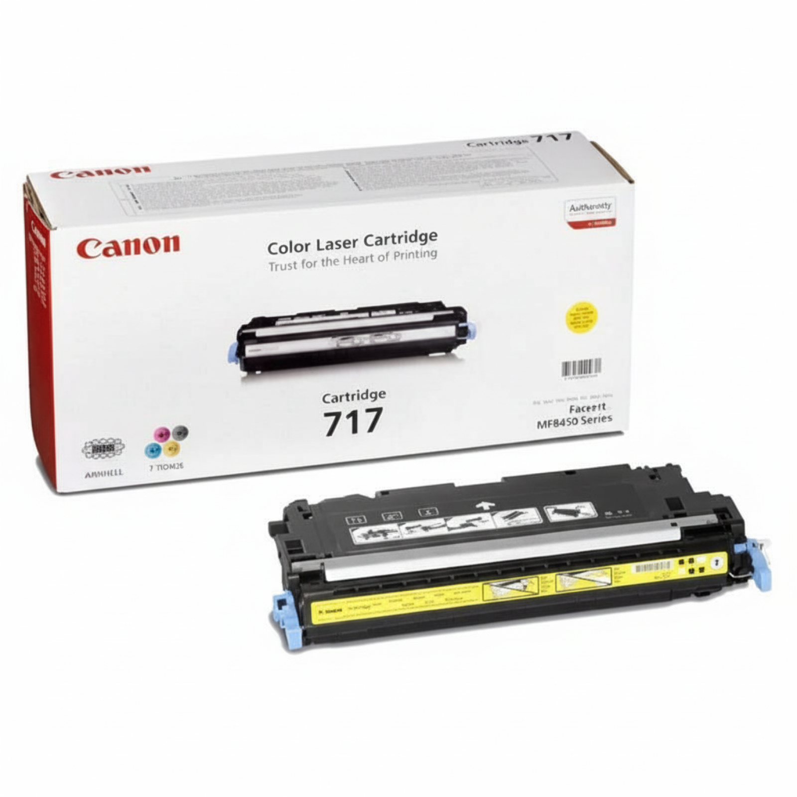 Original OEM Toner Canon CRG-717 Y (2575B002AA) (Yellow)