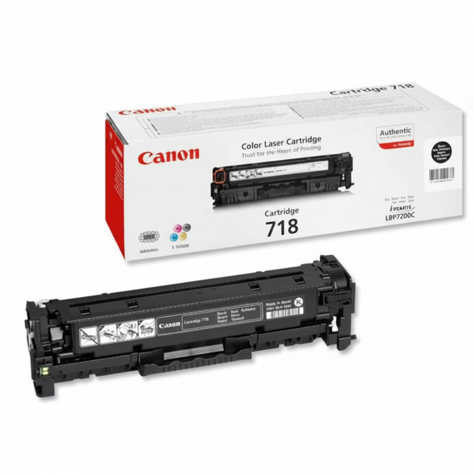 Original OEM Toner Canon CRG-718 B (2662B002AA) (Black)