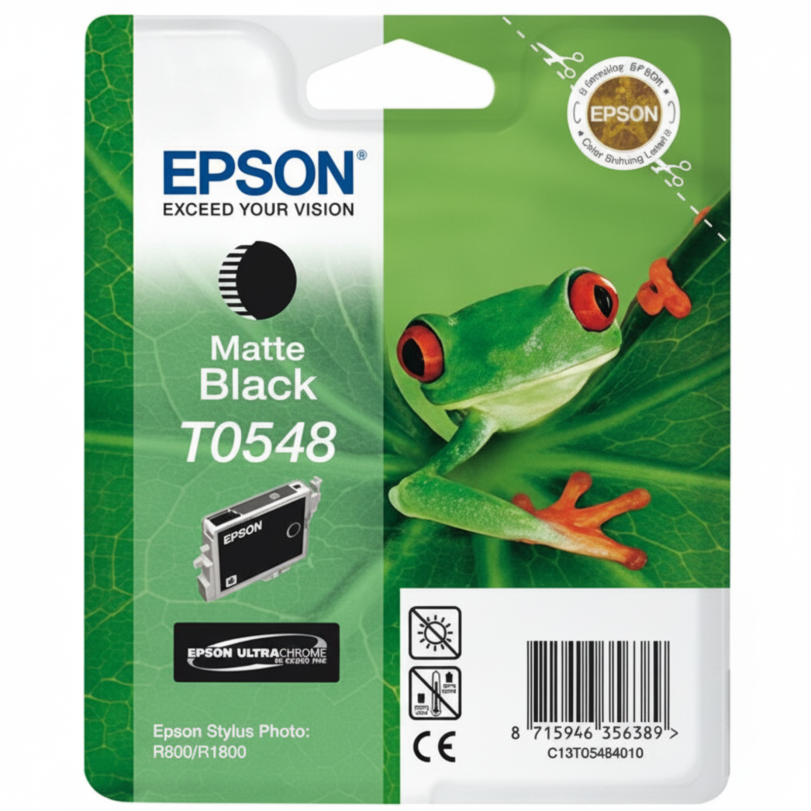 Original OEM Ink Cartridge Epson T0548 (T0548) (Black)