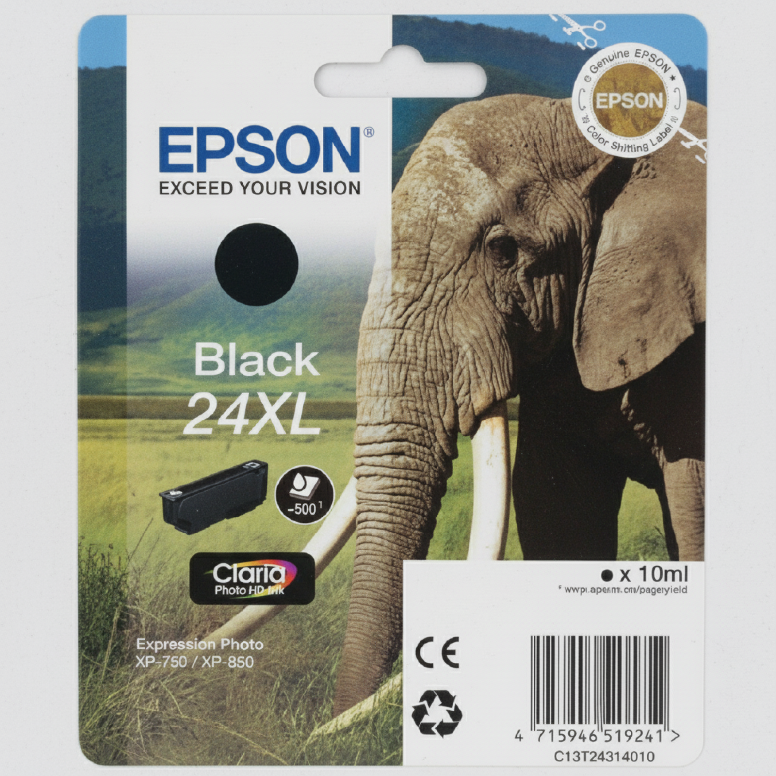 Original OEM Ink Cartridge Epson T2431 (C13T24314010) (Black)