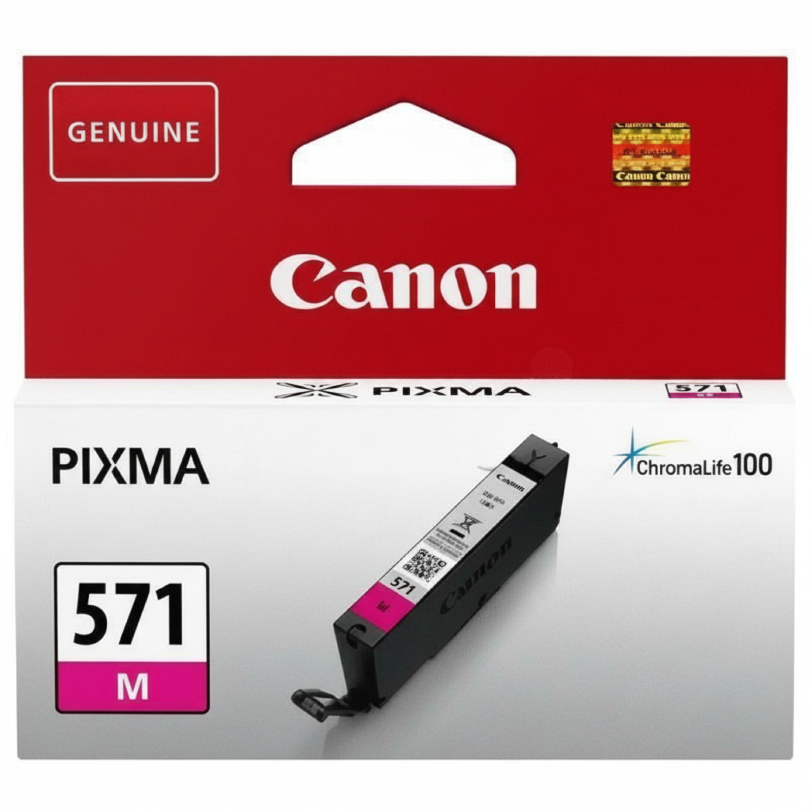 Original OEM Ink Cartridge Canon CLI-571 M (0387C001) (Magenta)