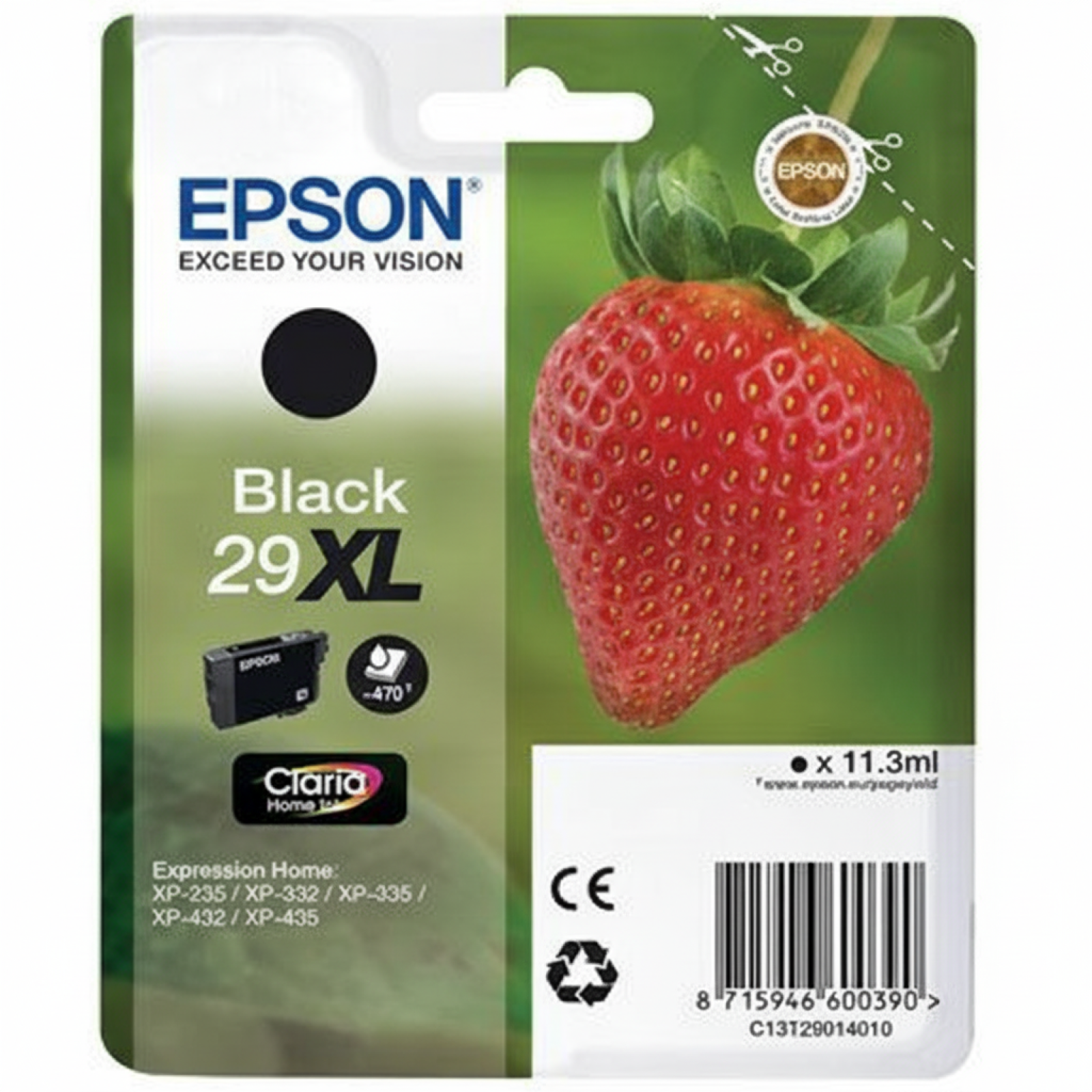 Original OEM Ink Cartridge Epson 29XL (C13T29914010) (Black)