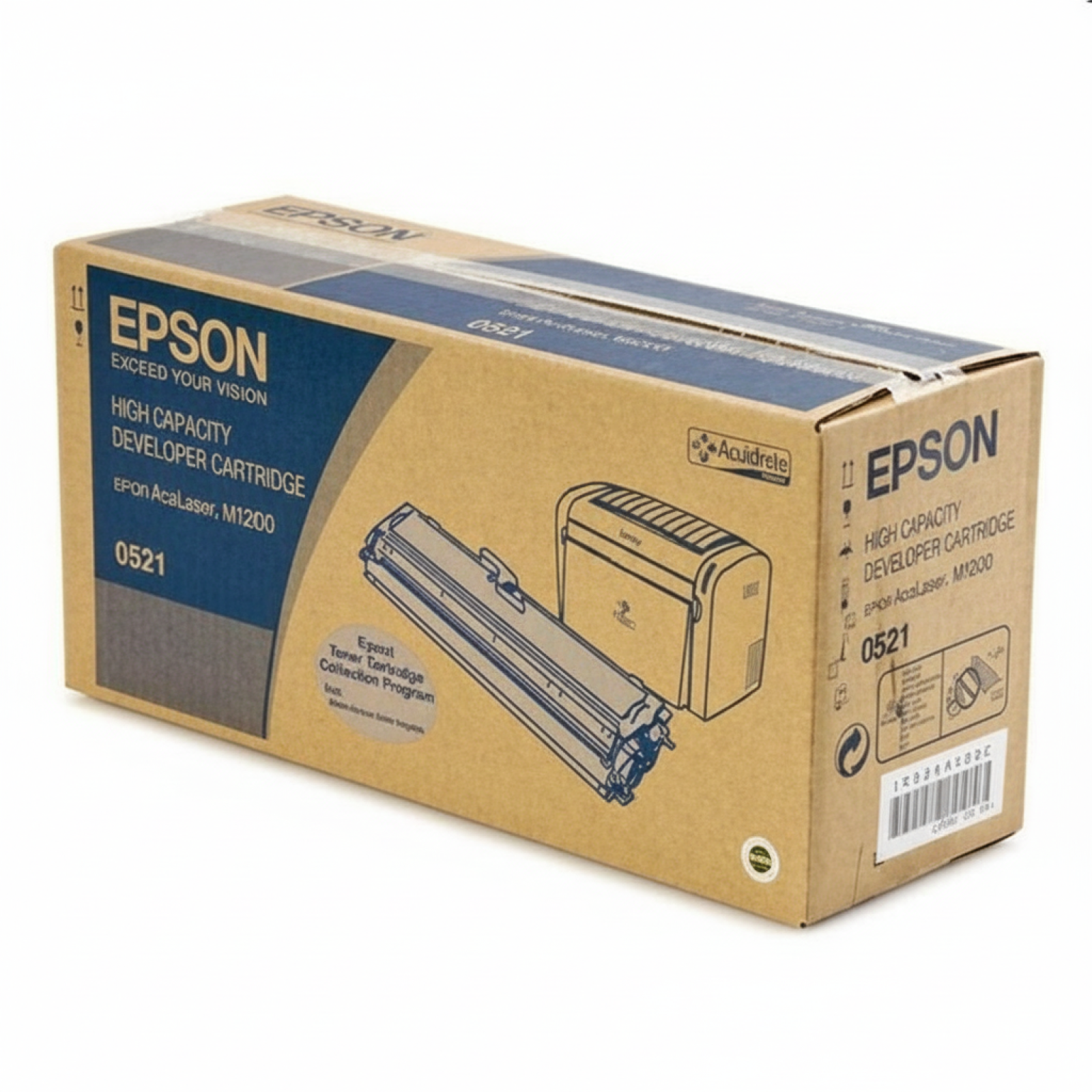 Original OEM Toner Epson M1200 (S050521) (Black)