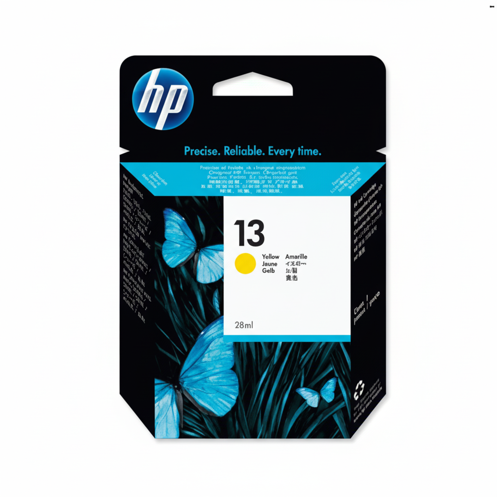 Original OEM Ink Cartridge HP 13 (C4817A) (Yellow)