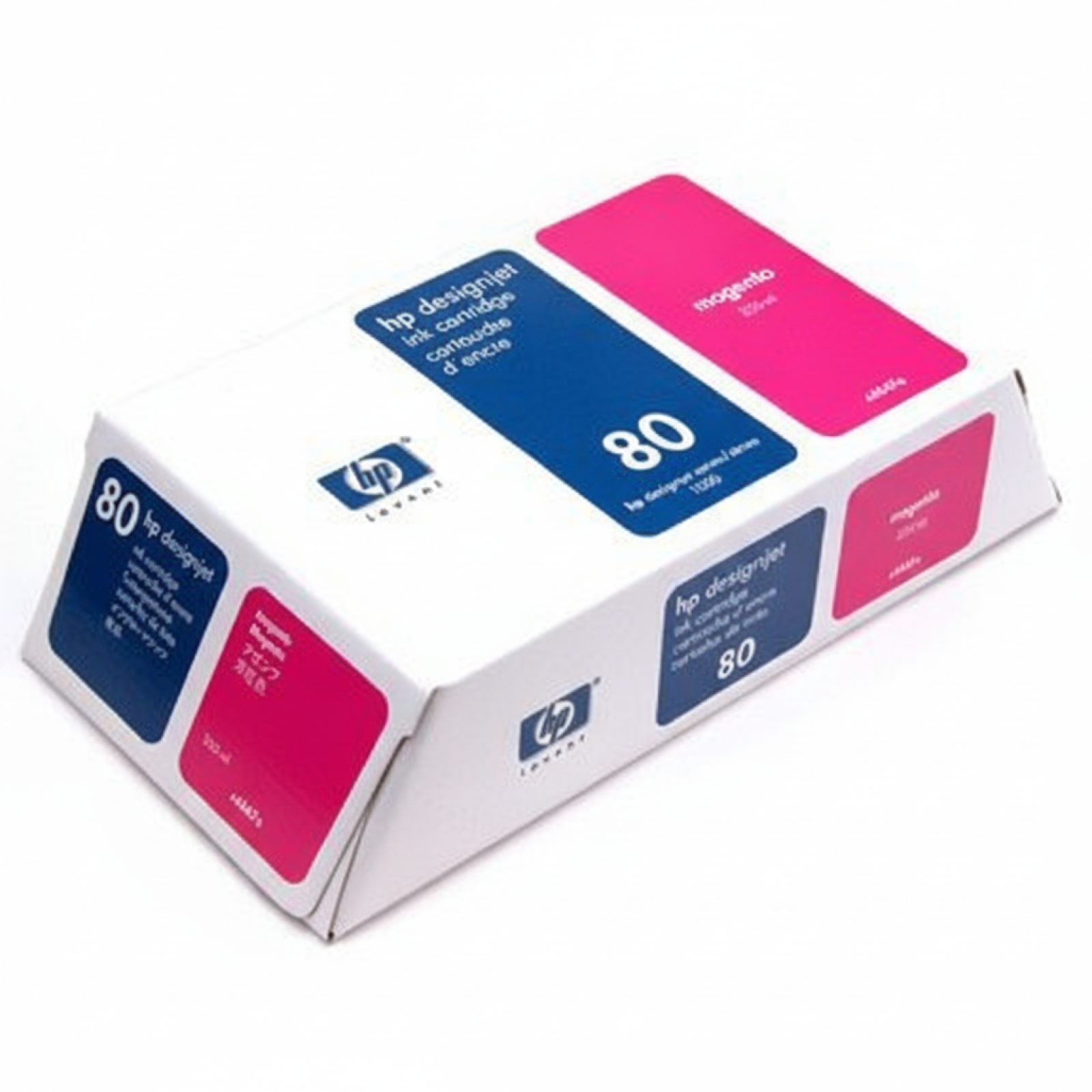 Original OEM Ink Cartridge HP 80 XL (C4847A) (Magenta)