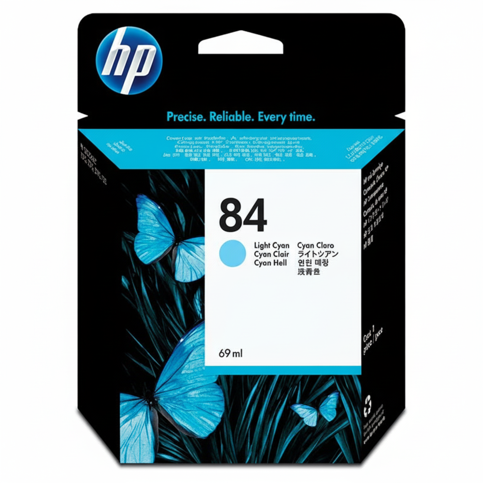 Original OEM Ink Cartridge HP 84 (C5017A) (Light cyan)