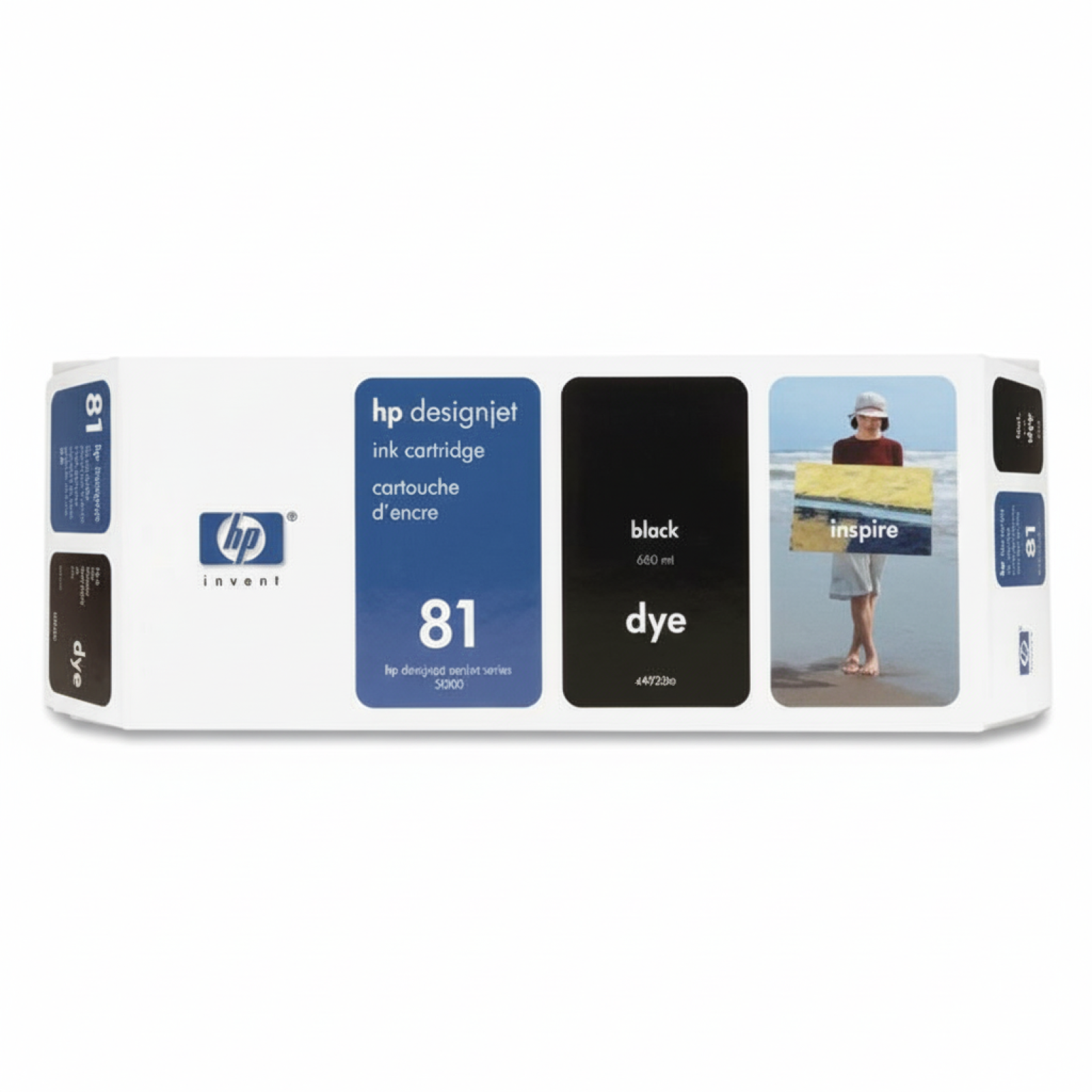 Original OEM Ink Cartridge HP 81 (C4930A) (Black)