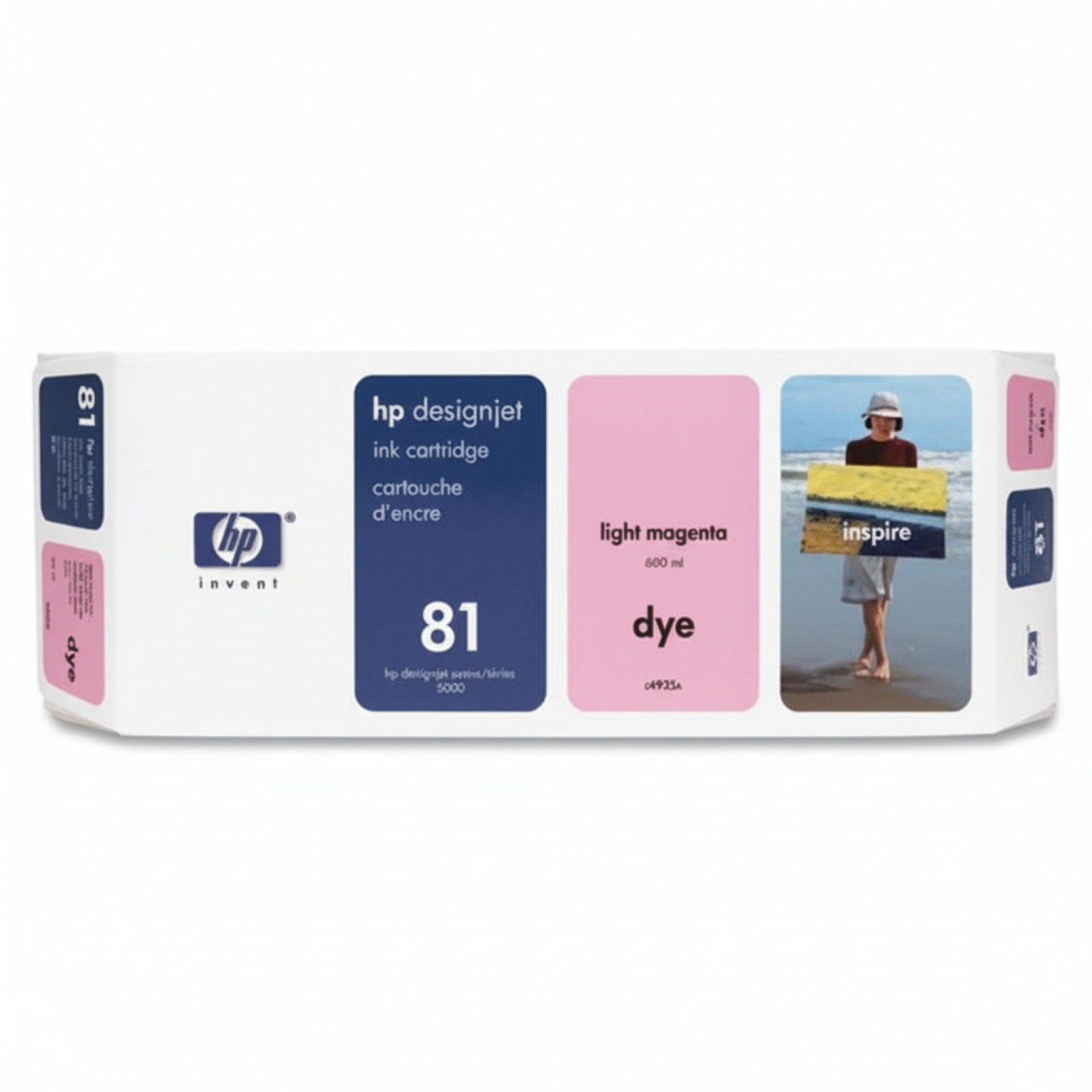 Original OEM Ink Cartridge HP 81 (C4935A) (Light magenta)