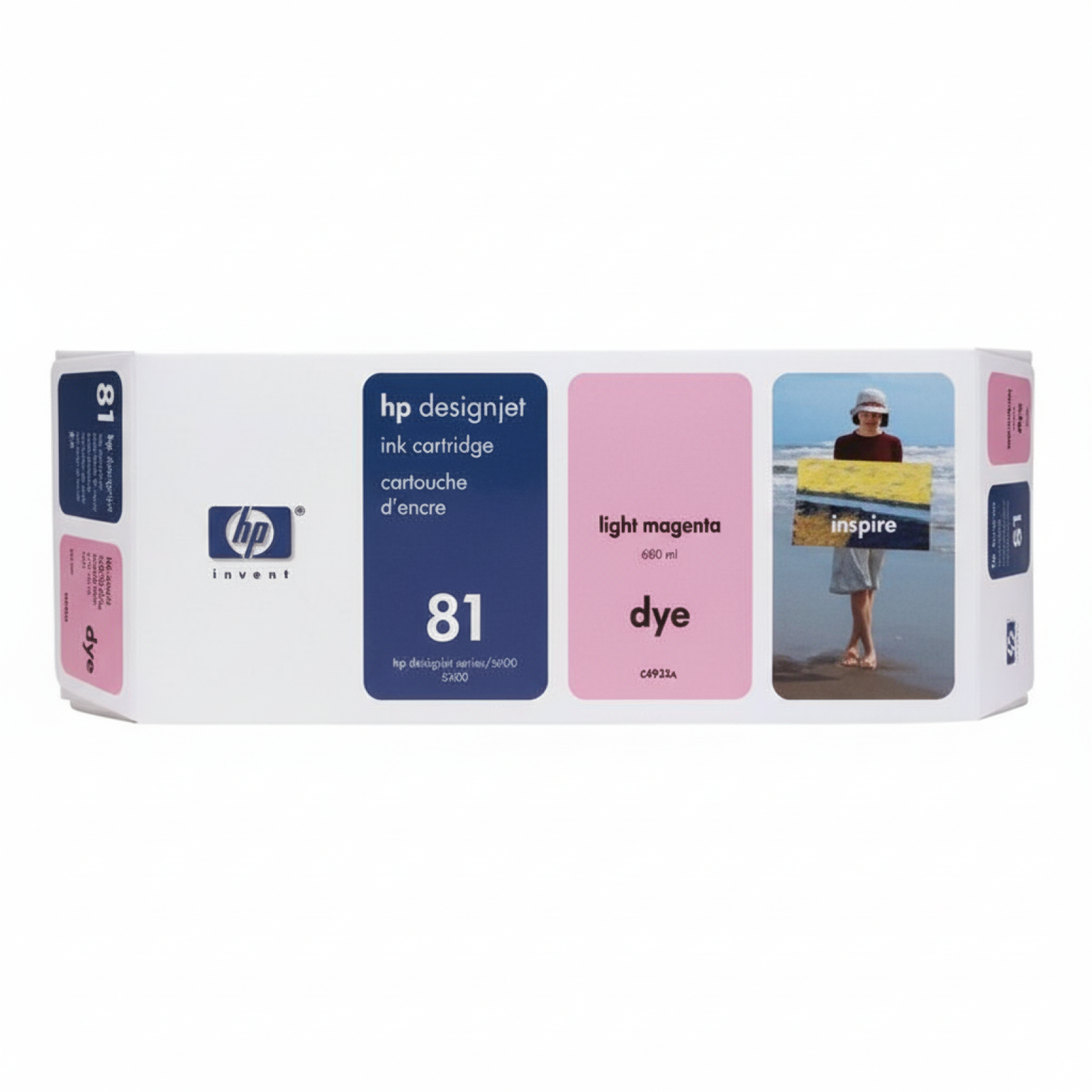 Original OEM Ink Cartridge HP 81 (C4932A) (Magenta)