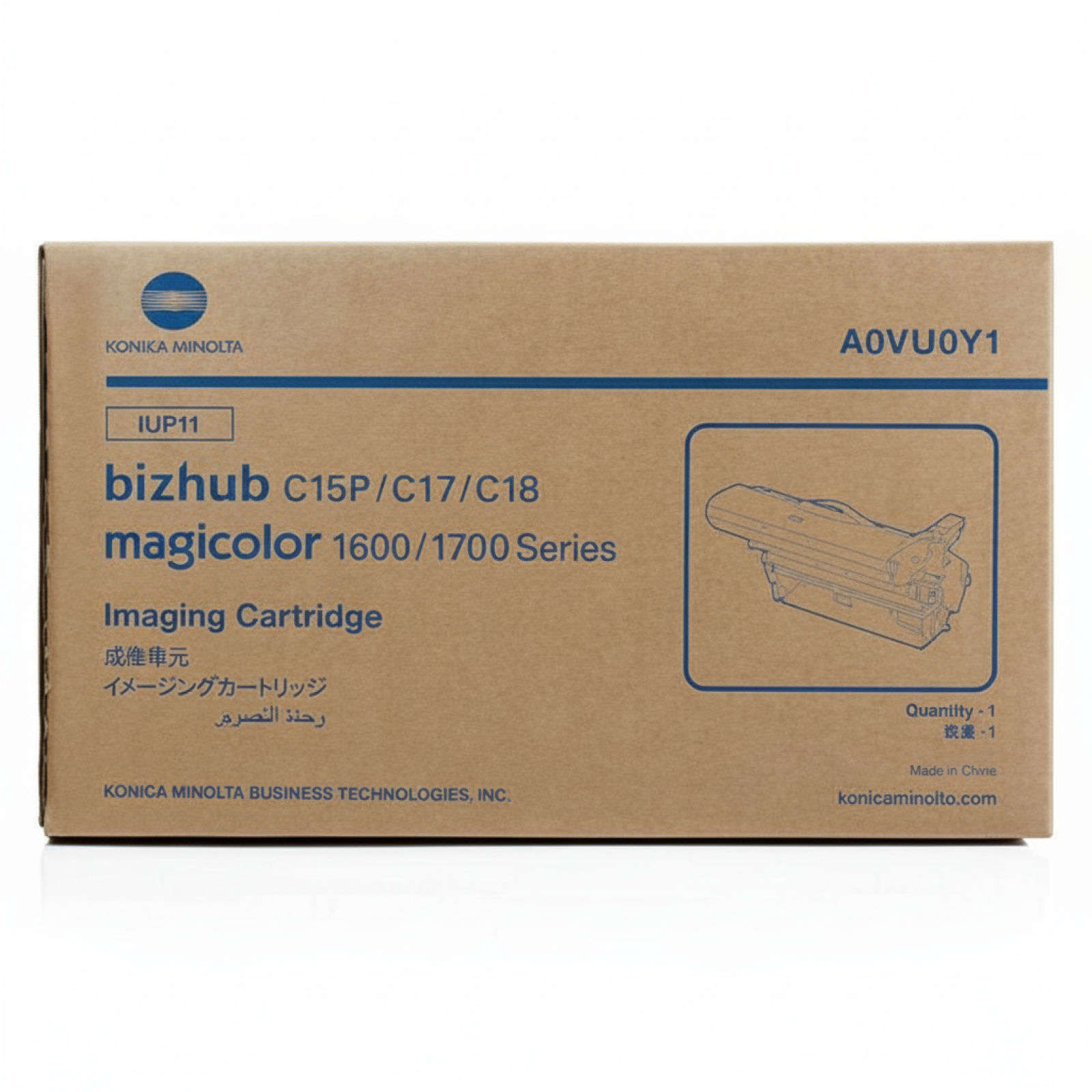 Original OEM Drum Unit KM MC 1600W 1690MF (A0VU0Y1, IUP11)