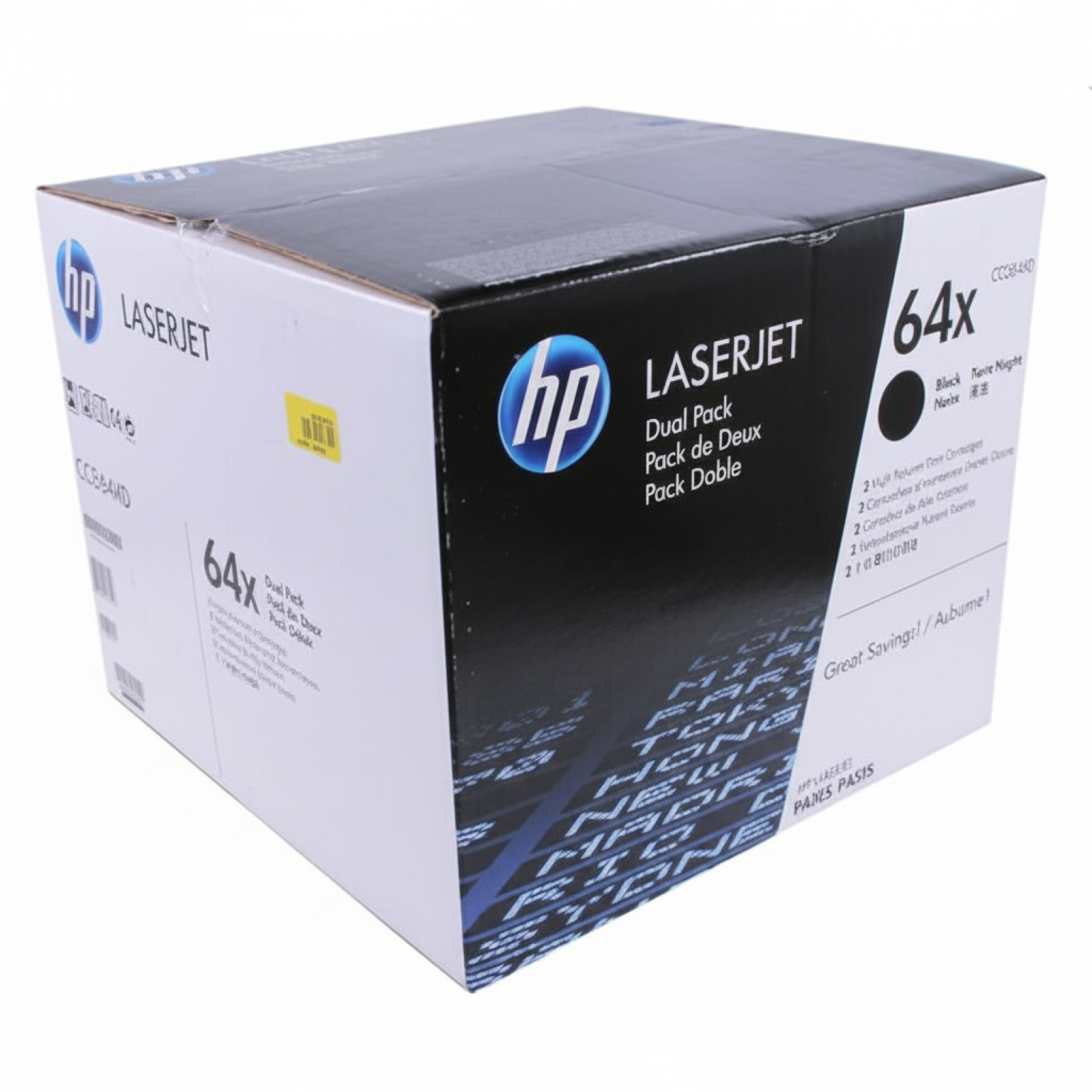 Original OEM Toners HP 64X (CC364XD) (Black) (2-pack)