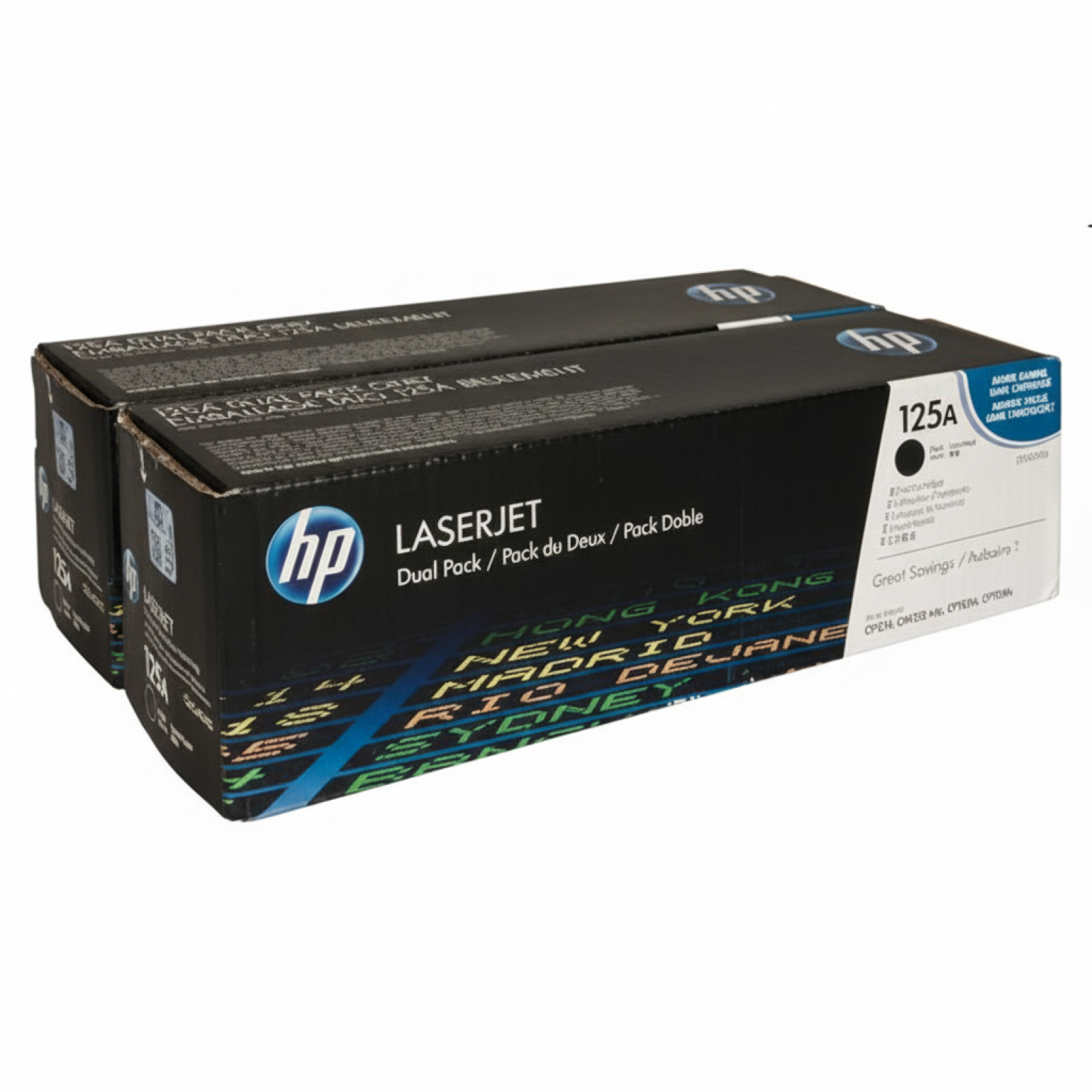 Original OEM Toners HP 125A (CB540AD) (Black) (2-pack)