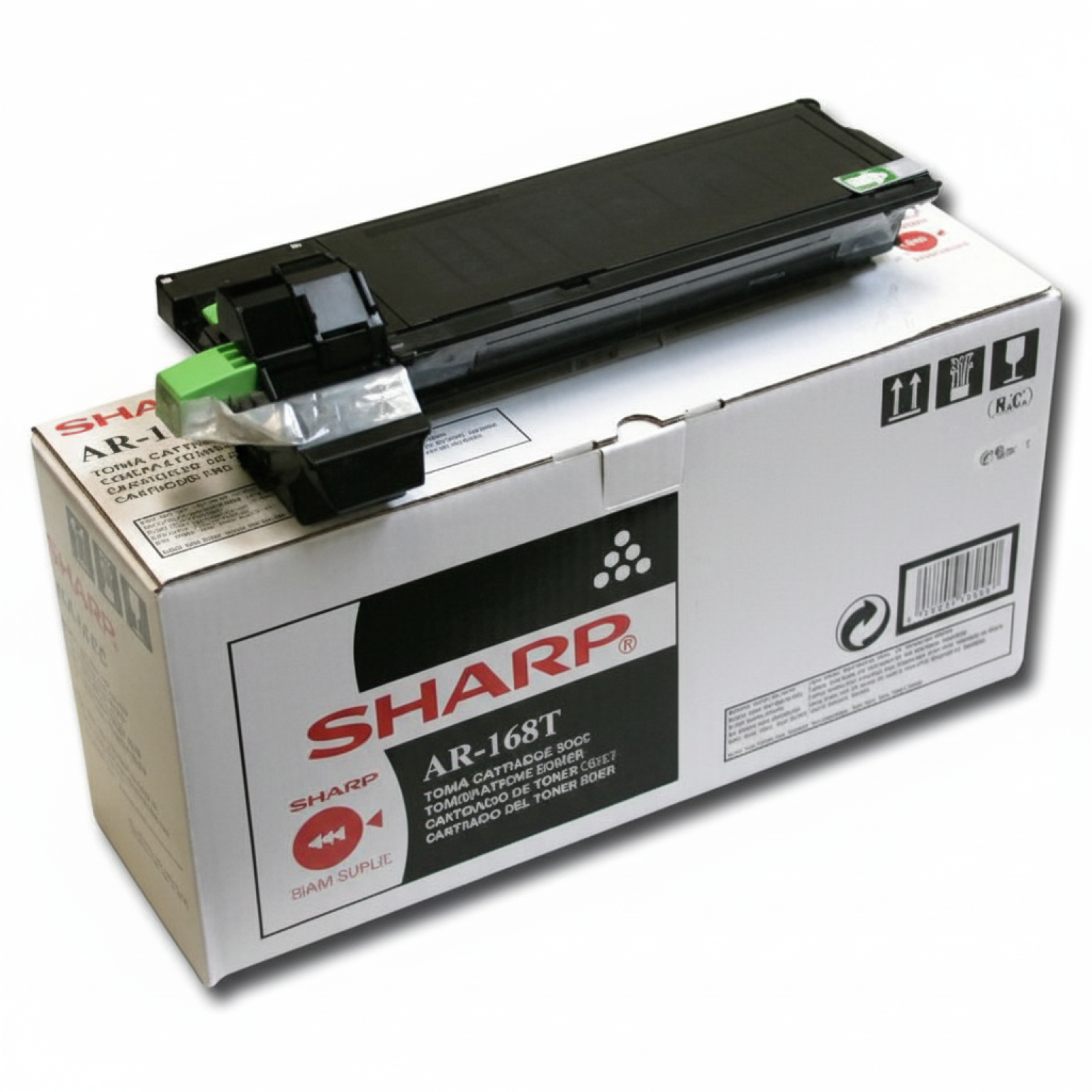 Original OEM Toner Sharp AR-168T (AR168T) (Black)