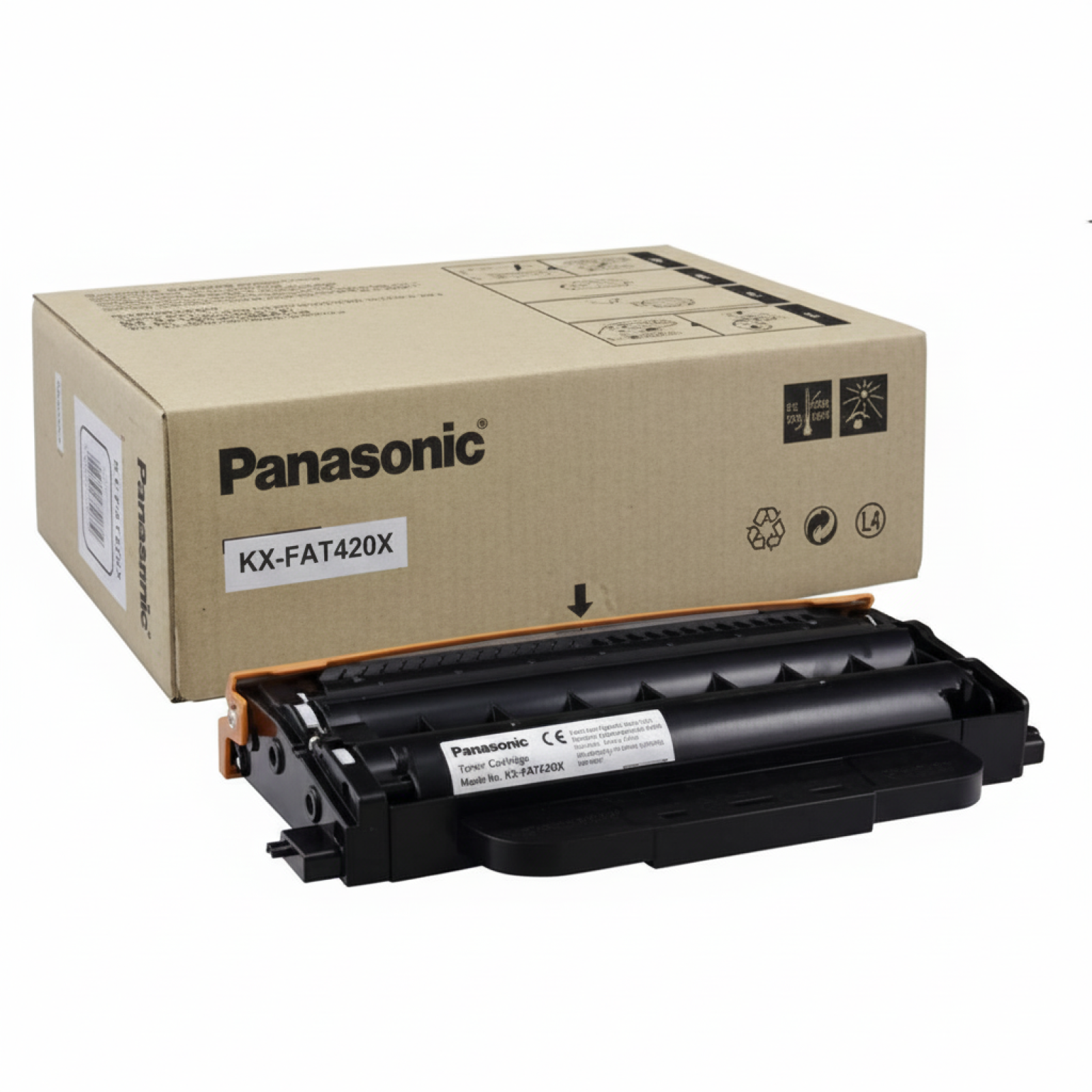 Original OEM Toner Panasonic KX-FAT420X (KX-FAT420X) (Black)
