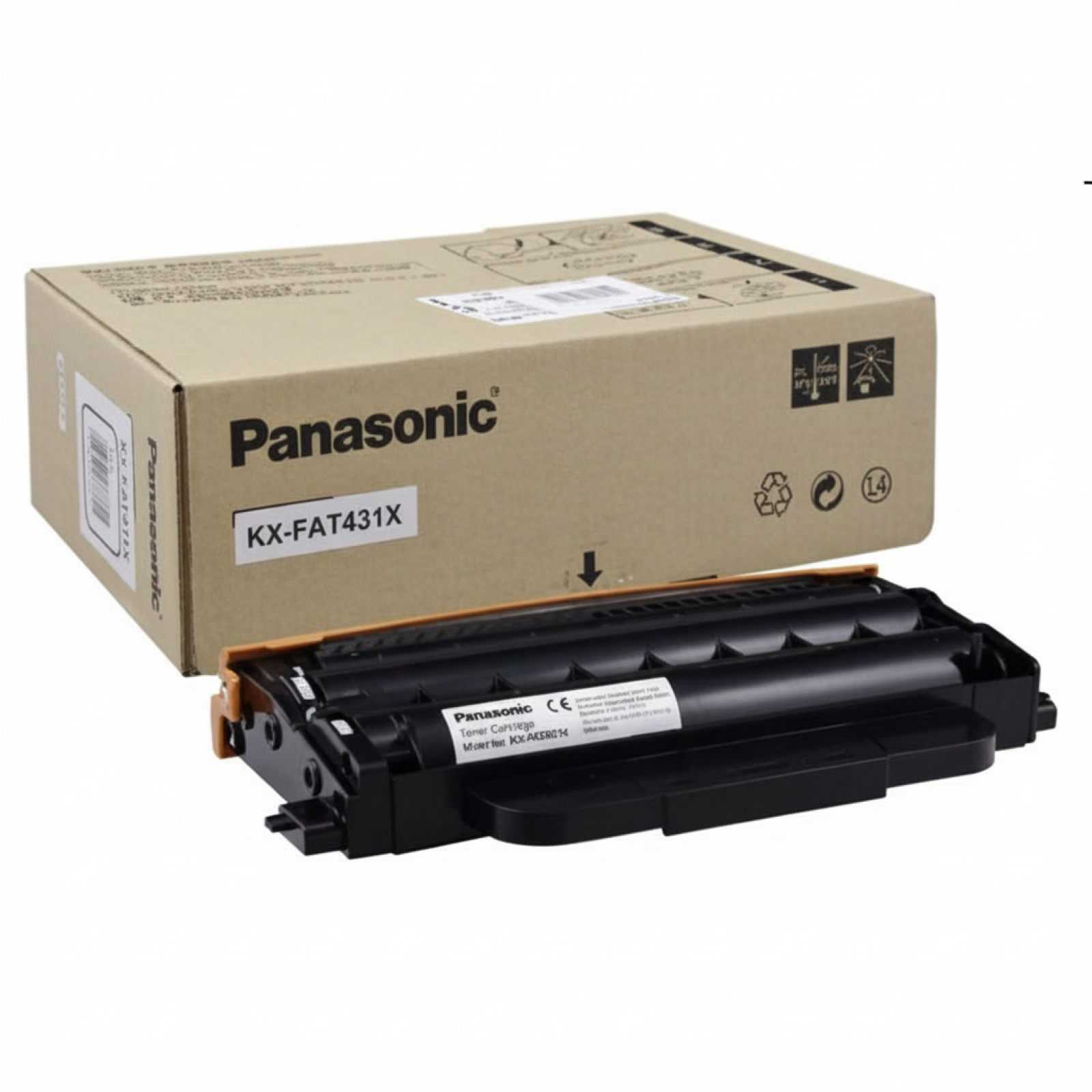 Original OEM Toner Panasonic KX-FAT431X (KX-FAT431X) (Black)