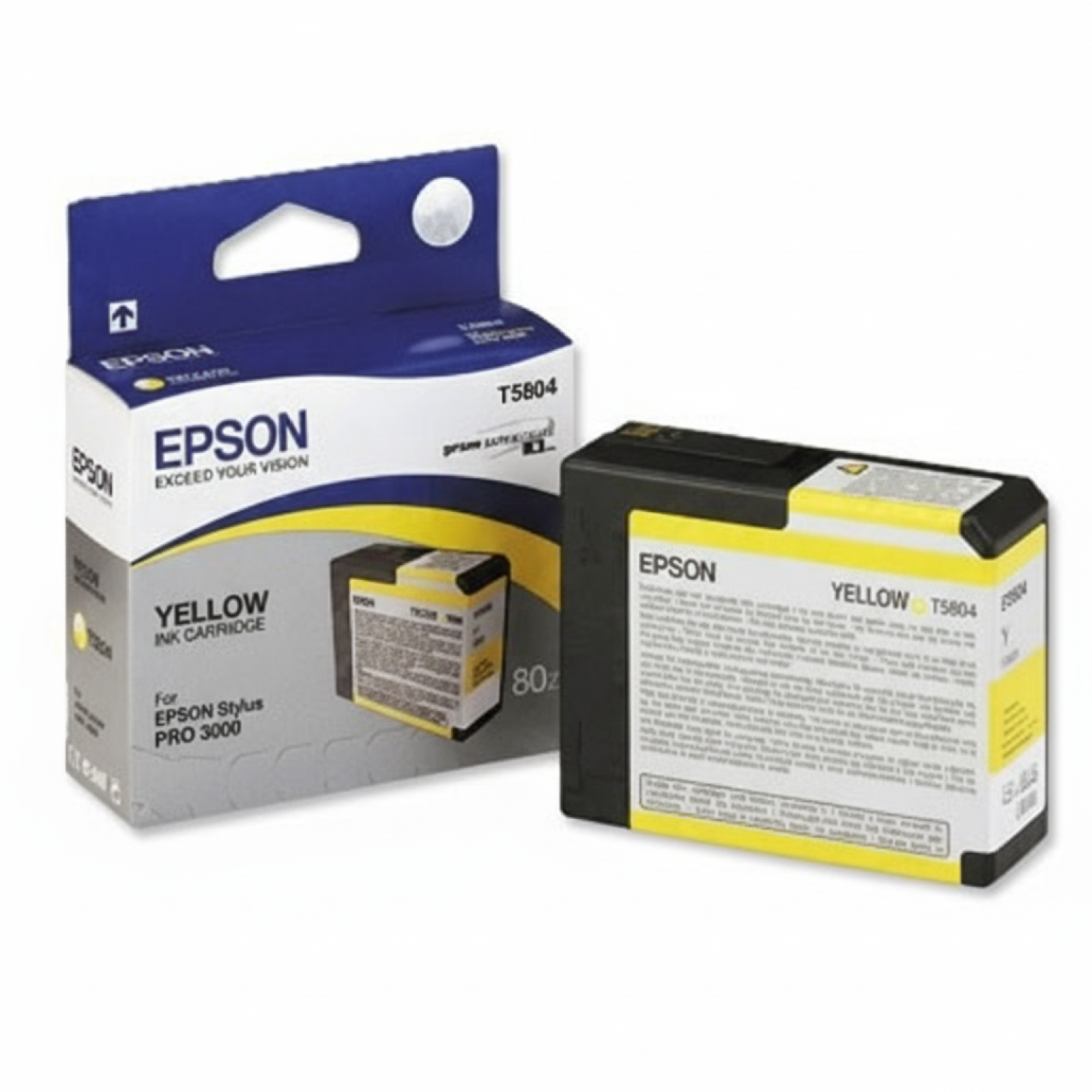Original OEM Ink Cartridge Epson T5804 (C13T580400) (Yellow)