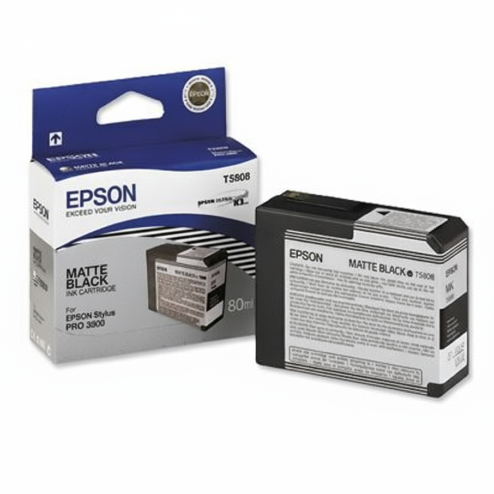 Original OEM Ink Cartridge Epson T5808 (C13T580800) (Matte black)
