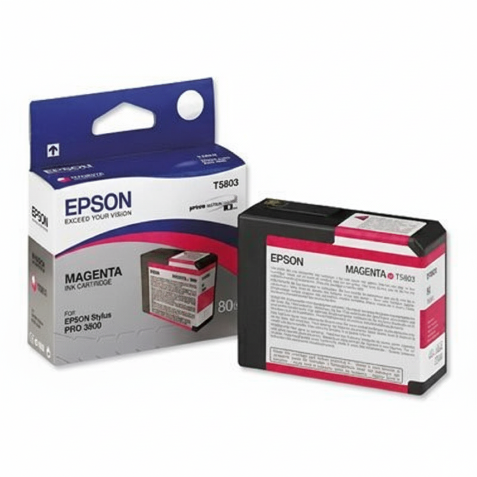 Original OEM Ink Cartridge Epson T5803 (C13T580300) (Magenta)