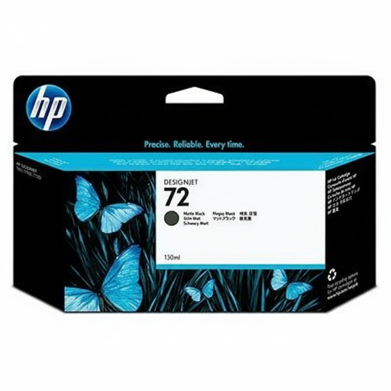 Original OEM Ink Cartridge HP 72 XL (C9403A) (Matte black)