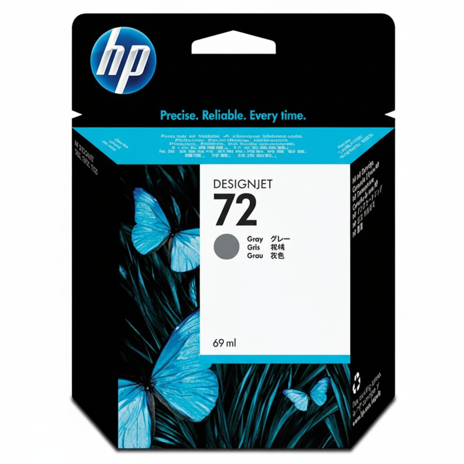 Original OEM Ink Cartridge HP 72 (C9401A) (Gray)