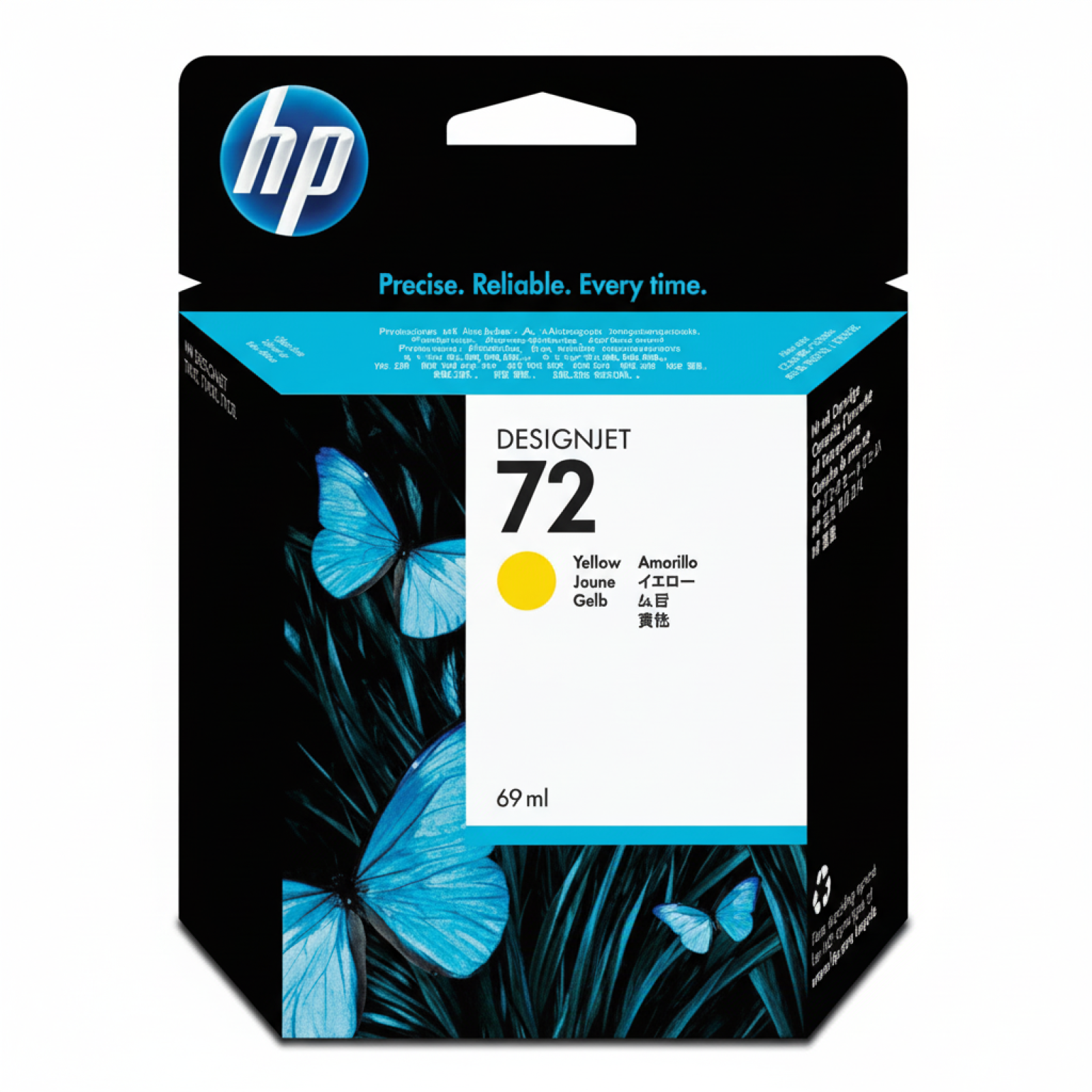 Original OEM Ink Cartridge HP 72 (C9400A) (Yellow)