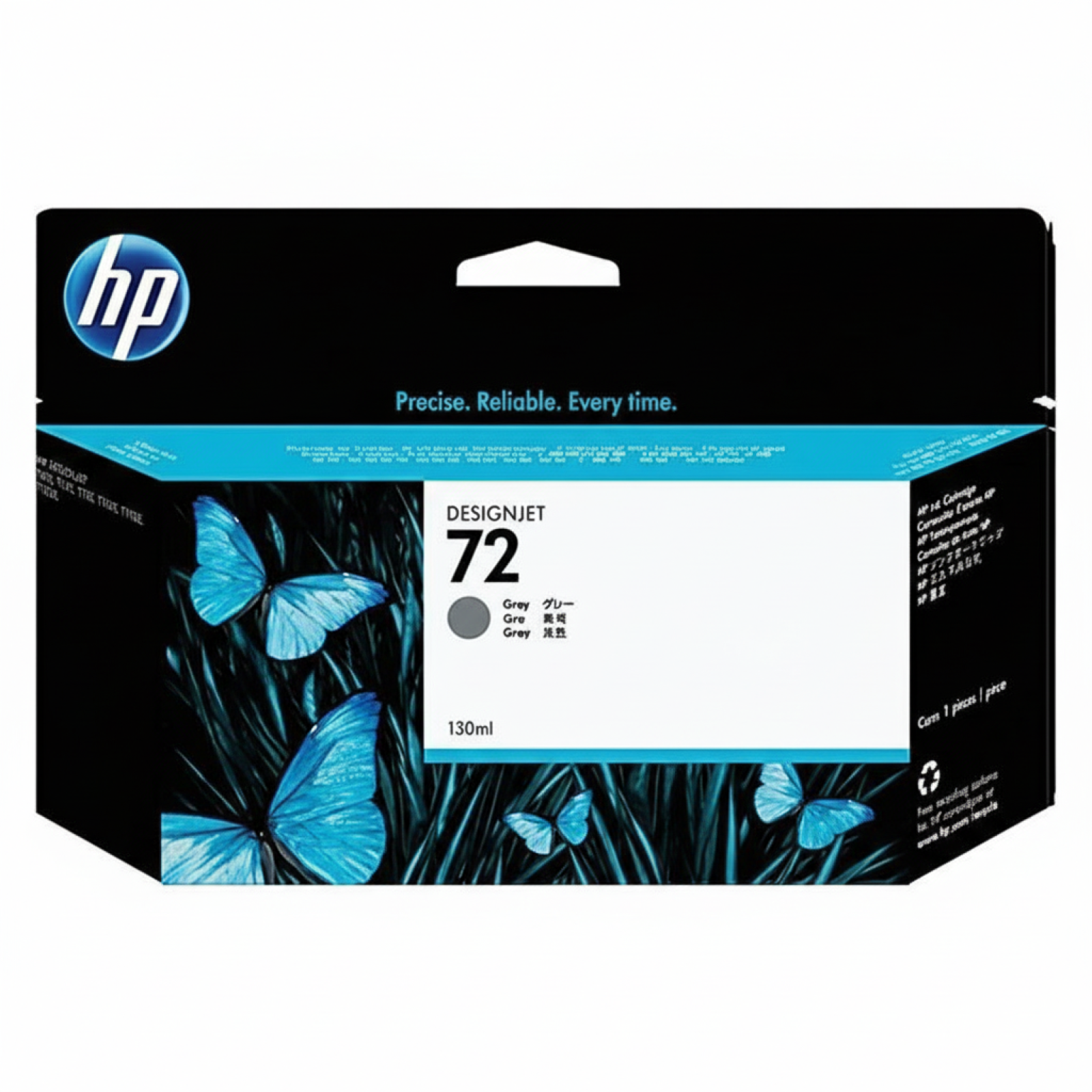 Original OEM Ink Cartridge HP 72 XL (C9374A) (Gray)
