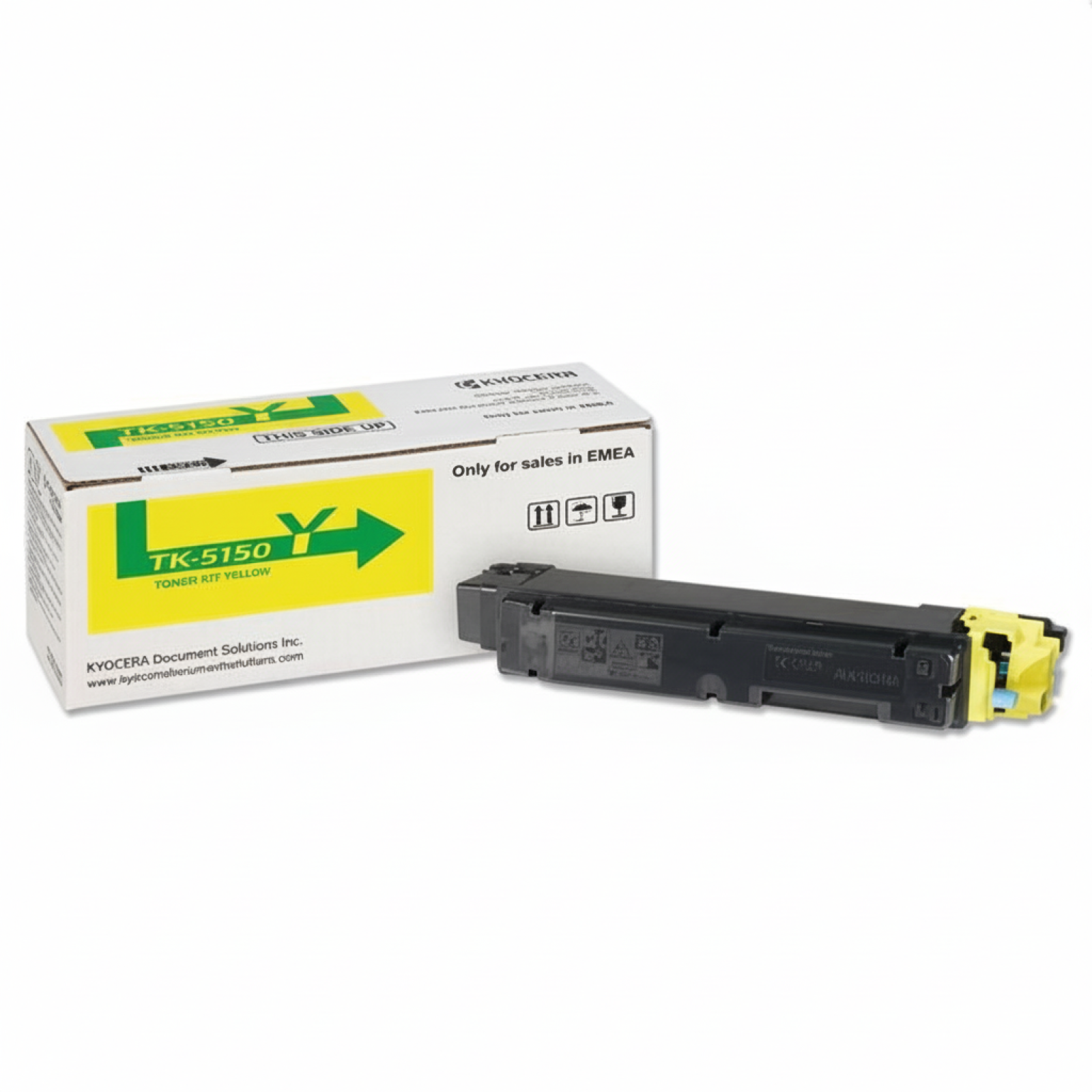 Original OEM Toner Kyocera TK-5150Y (1T02NSANL0) (Yellow)