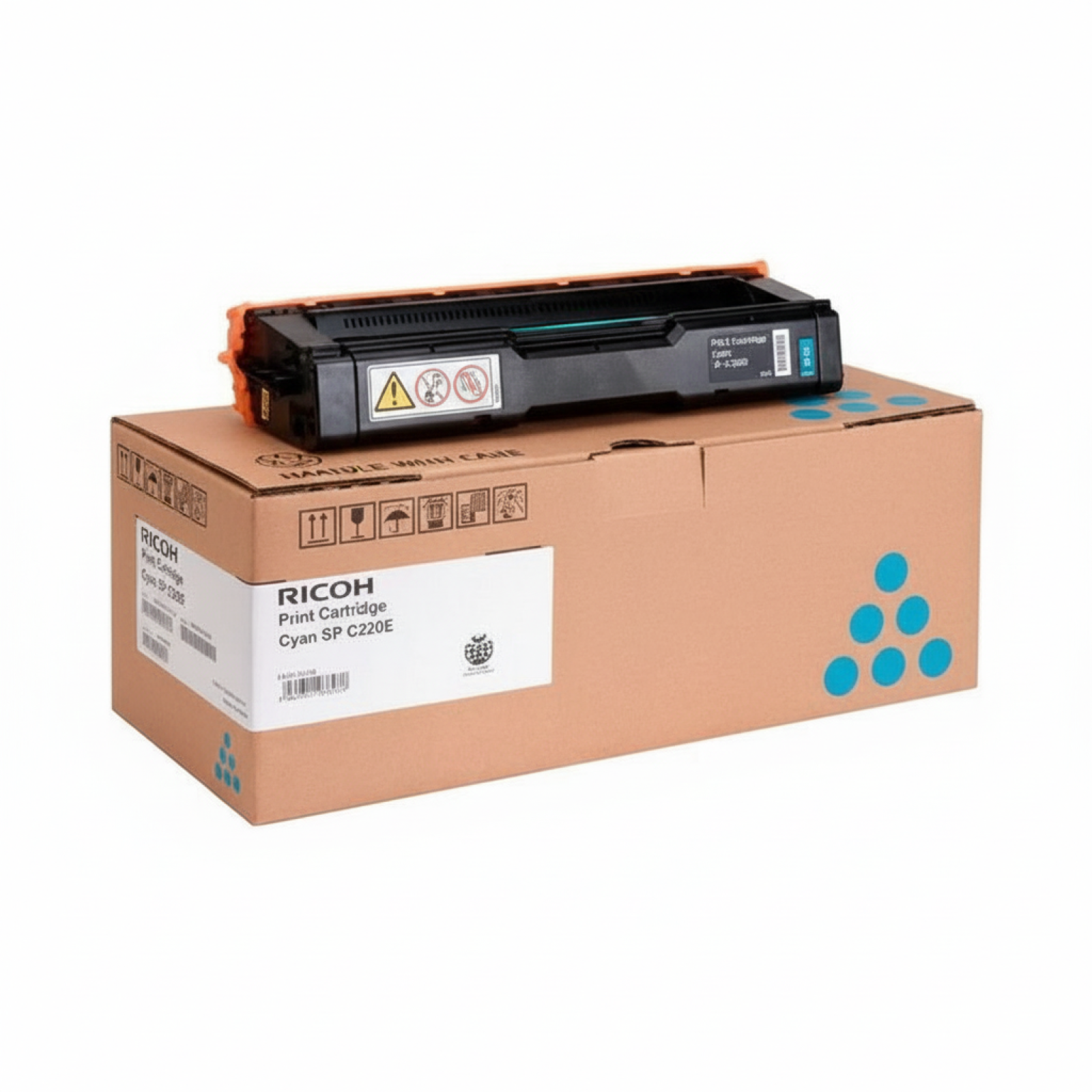 Original OEM Toner Ricoh C220 (406047, 406053, 407645) (Cyan)