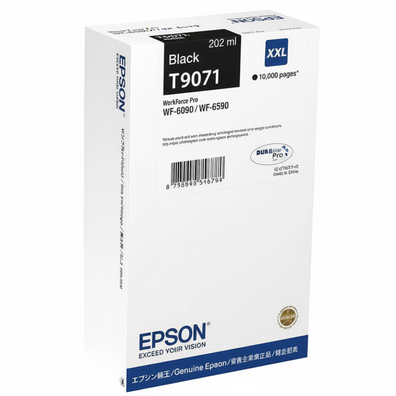 Original OEM Ink Cartridge Epson T9071 (C13T907140) (Black)