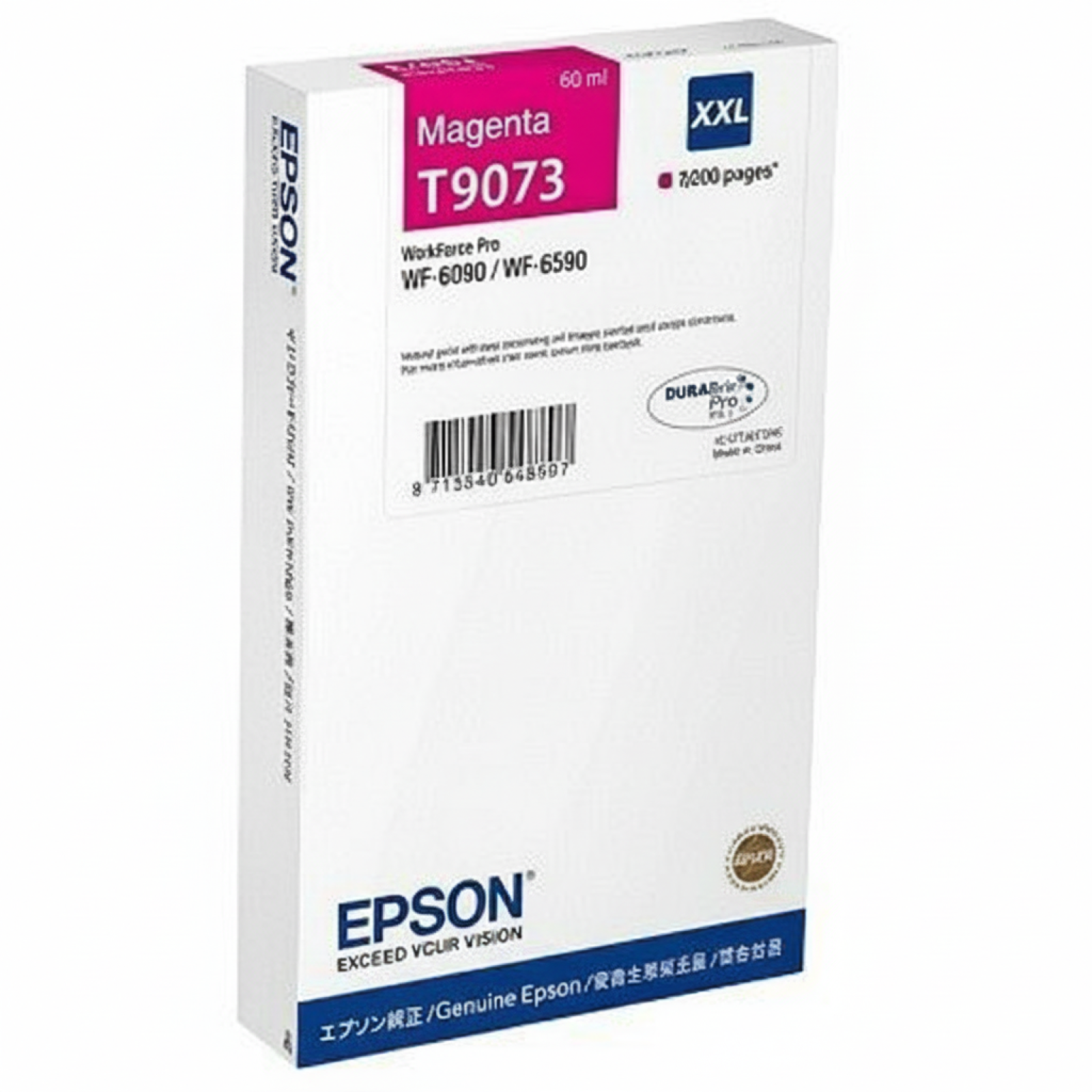 Original OEM Ink Cartridge Epson T9073 (C13T907340) (Magenta)