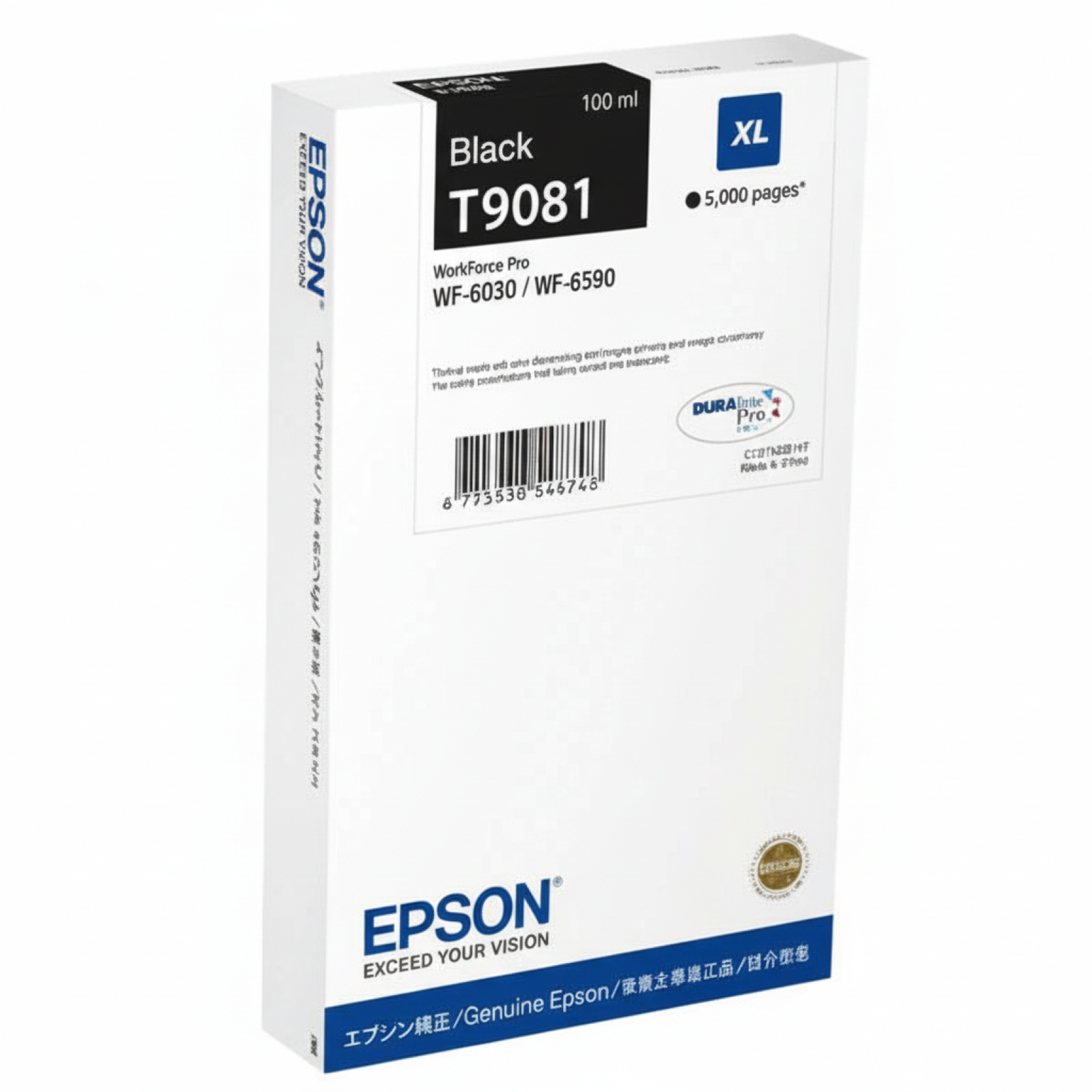 Original OEM Ink Cartridge Epson T9081 (C13T908140) (Black)
