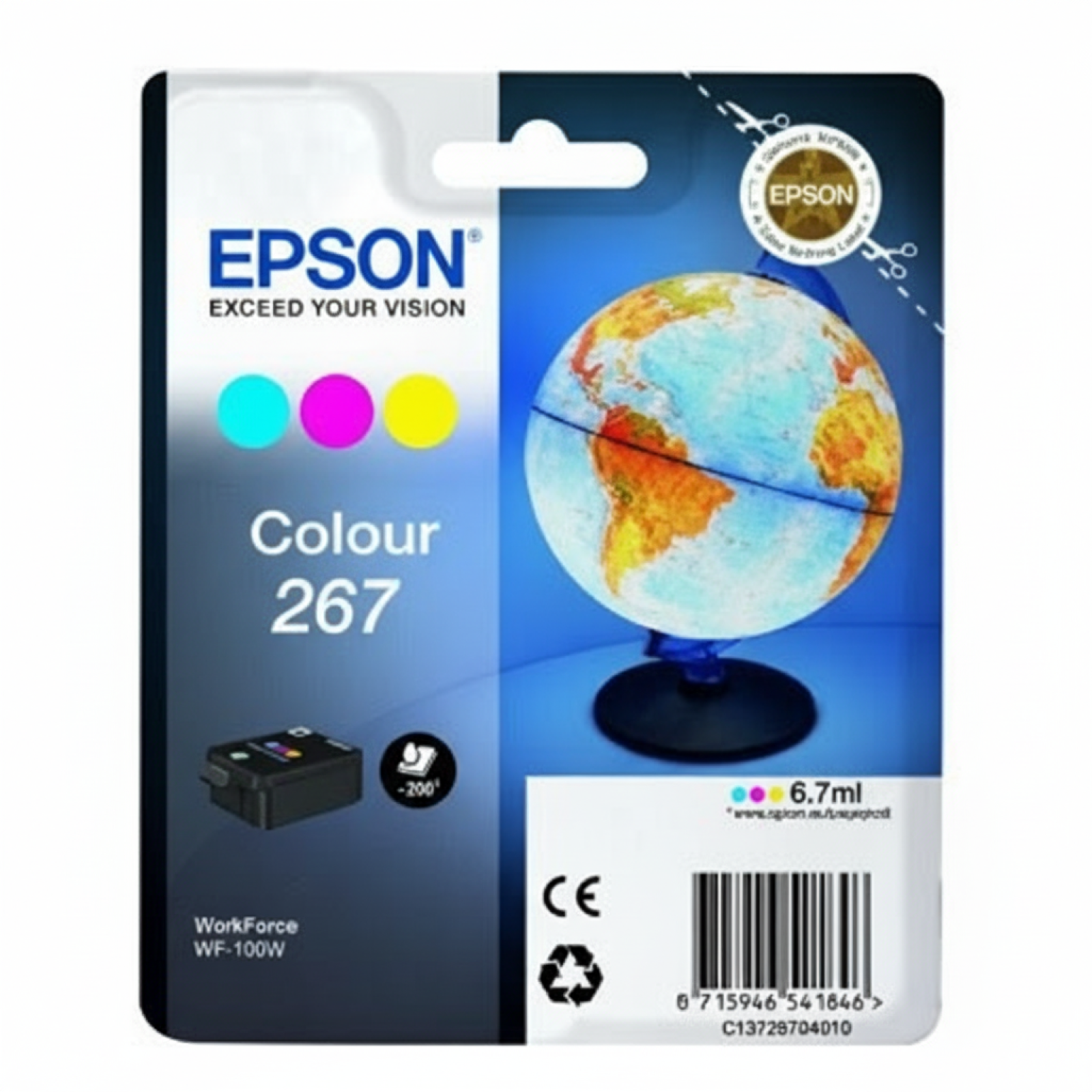 Original OEM Ink Cartridge Epson T2670 (C13T26704010) (Color)