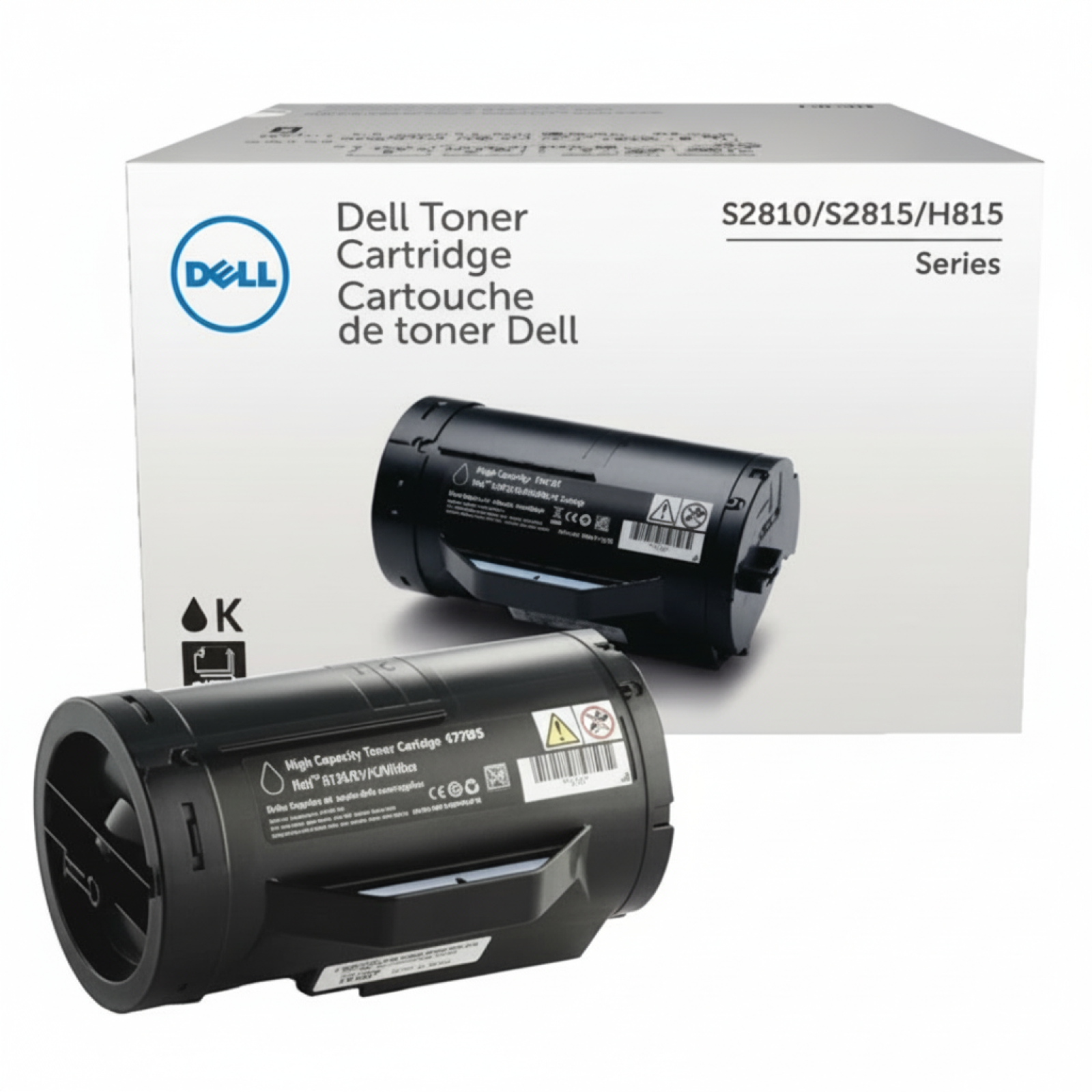 Original OEM Toner Dell 593-BBMH (593-BBMH) (Black)