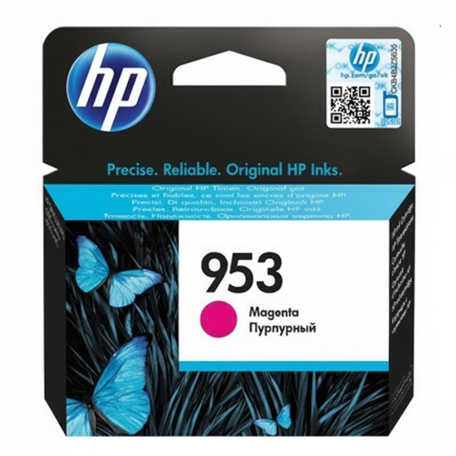 Original OEM Ink Cartridge HP 953 (F6U13AE) (Magenta)