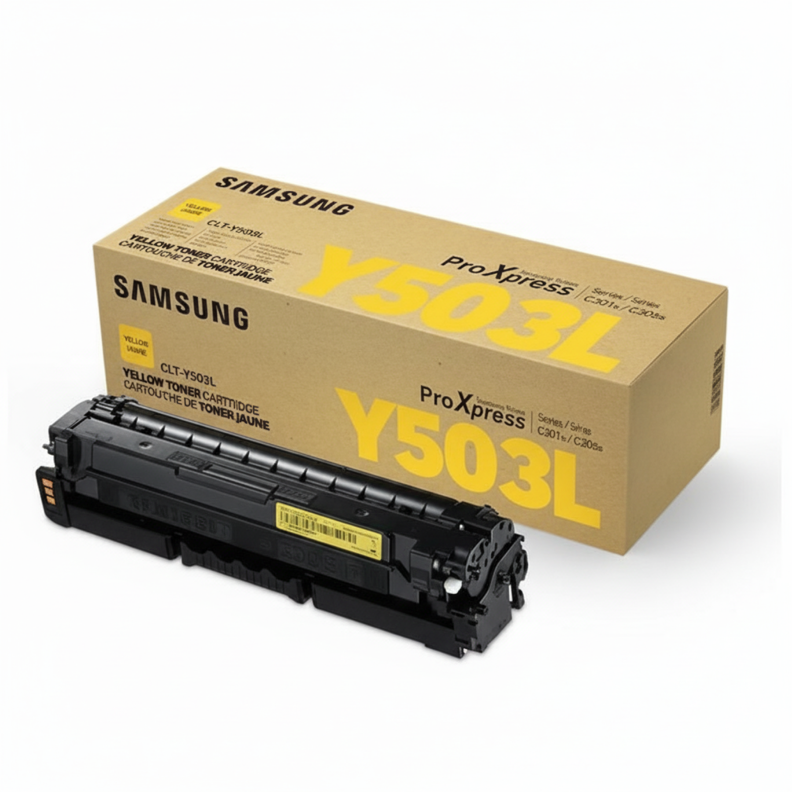 Original OEM Toner Samsung CLT-Y503L (SU491A) (Yellow)
