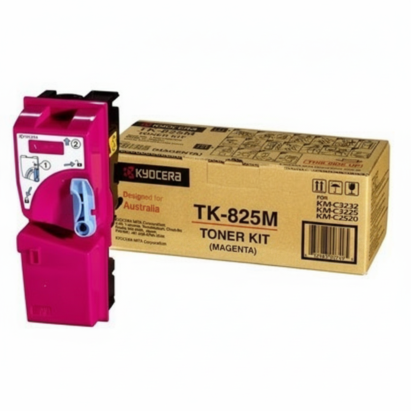 Original OEM Toner Kyocera TK-825M (TK-825M) (Magenta)