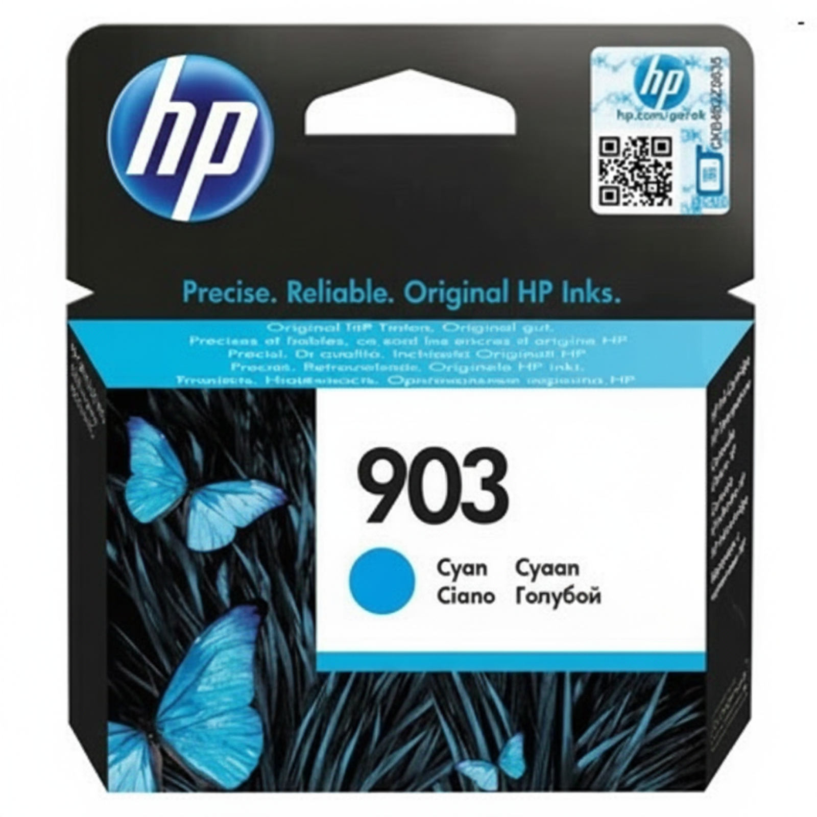 Original OEM Ink Cartridge HP 903 (T6L87AE) (Cyan)