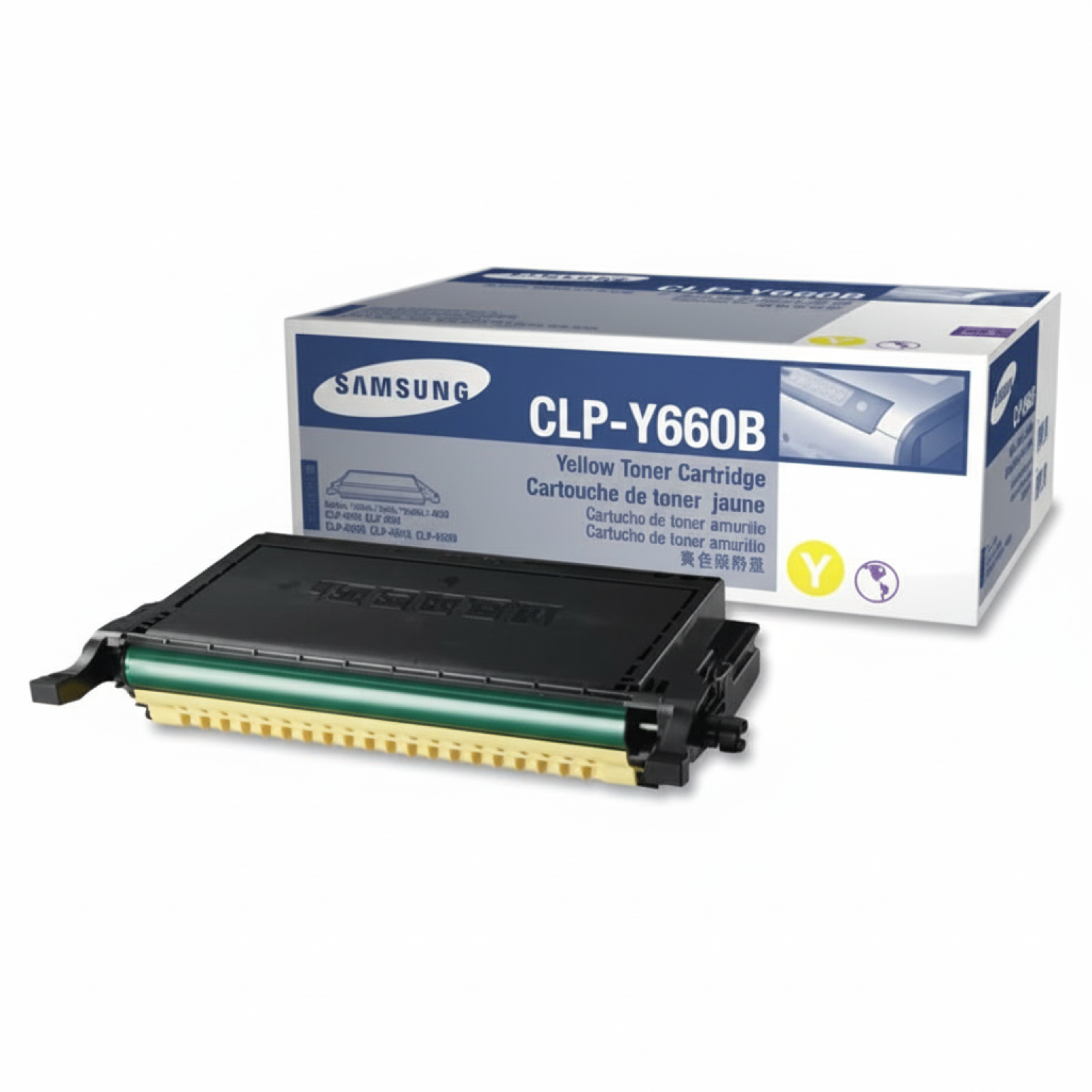 Original OEM Toner Samsung CLP-Y660B 5K (ST959A) (Yellow)