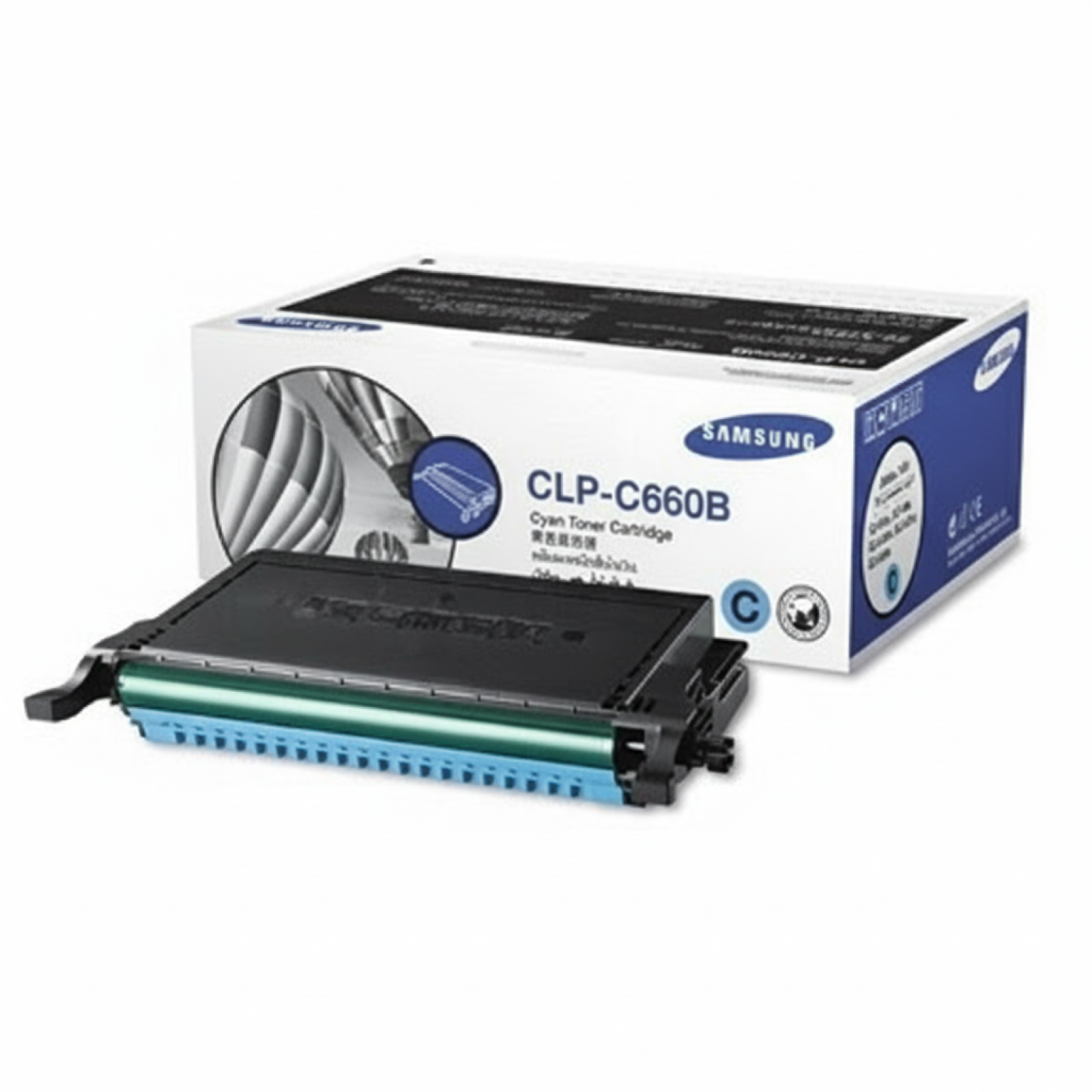 Original OEM Toner Samsung CLP-C660B 5K (ST885A) (Cyan)