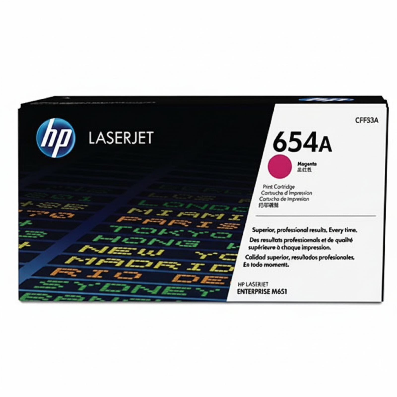 Original OEM Toner HP 654A (CF333A) (Magenta)