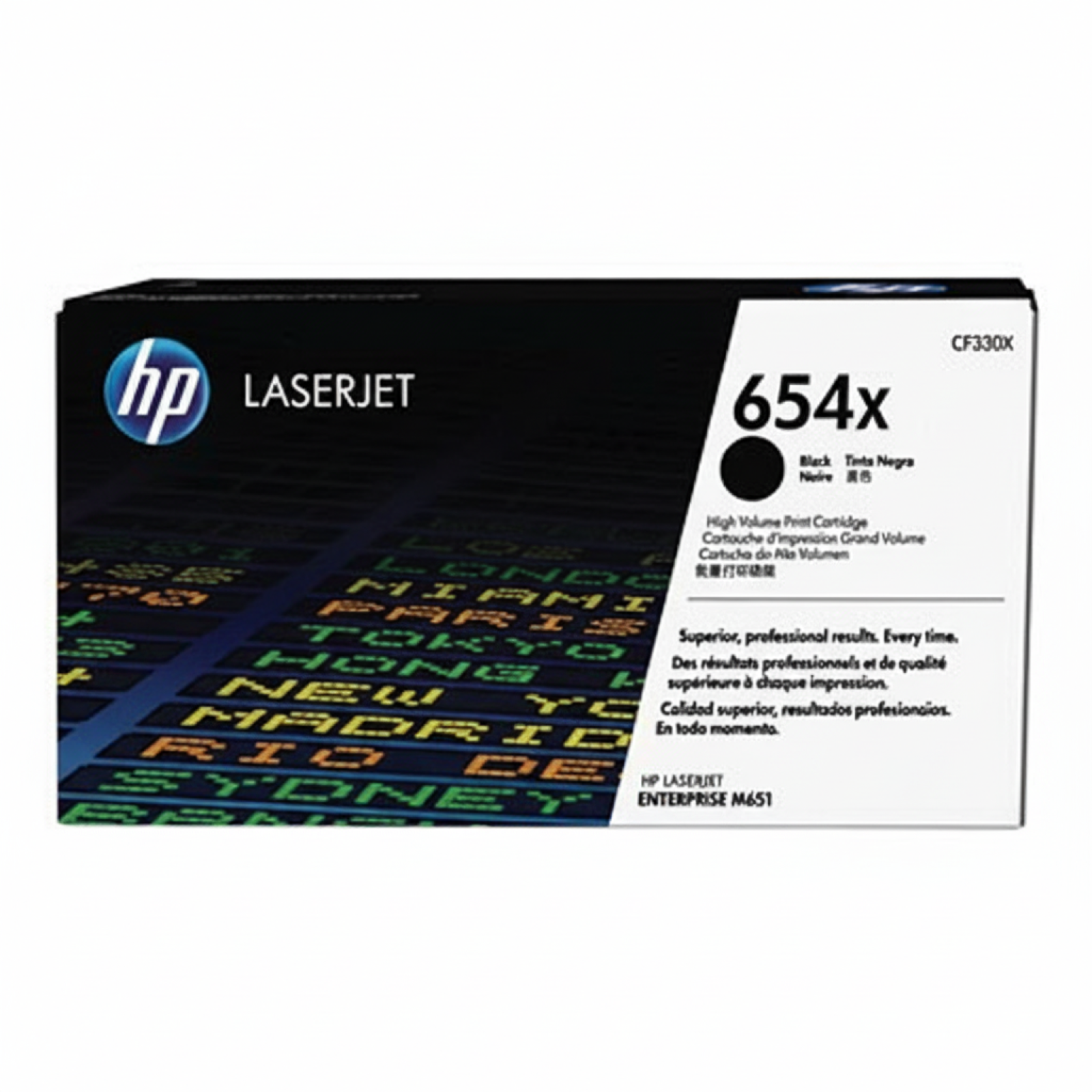 Original OEM Toner HP 654X (CF330X) (Black)