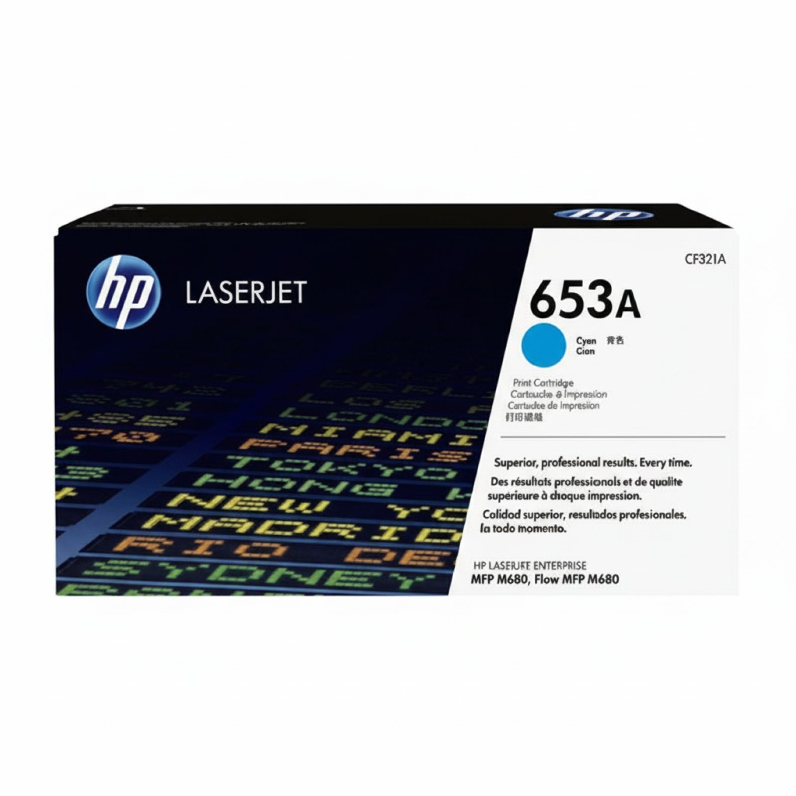 Original OEM Toner HP 653A (CF321A) (Cyan)