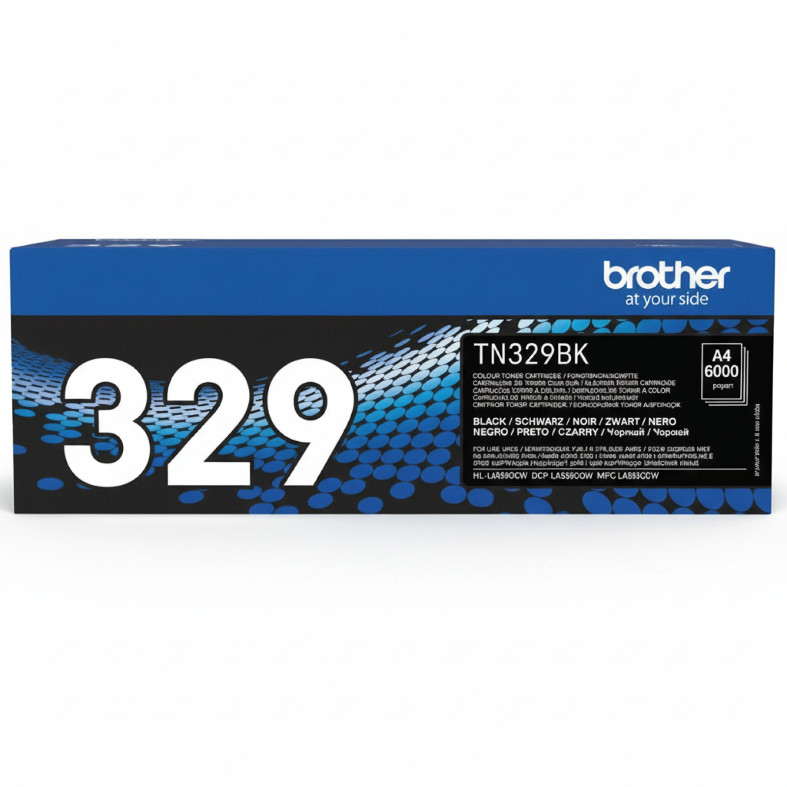 Original OEM Toner Brother TN-329BK (TN329BK) (Black)