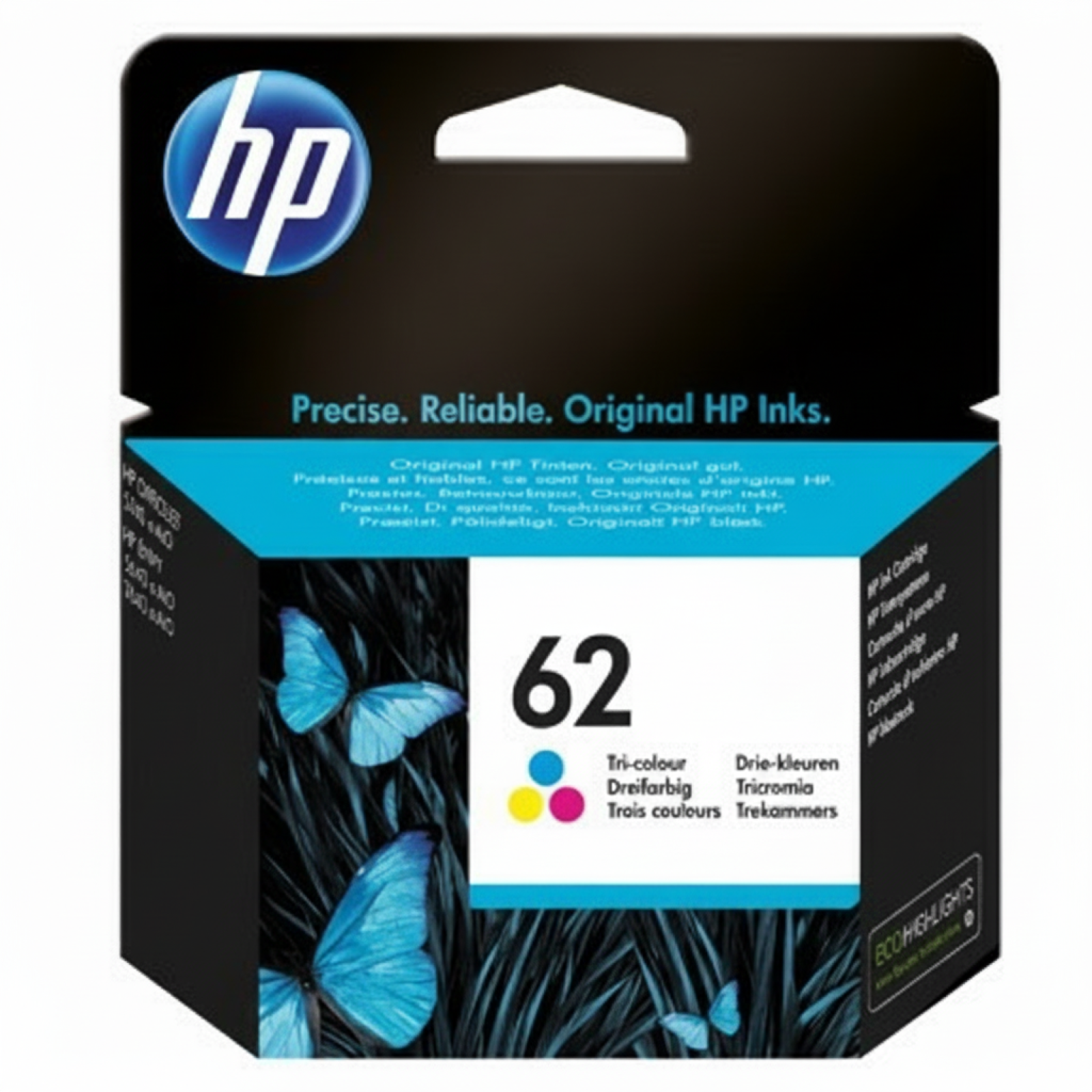 Original OEM Ink Cartridge HP 62 (C2P06AE) (Color)