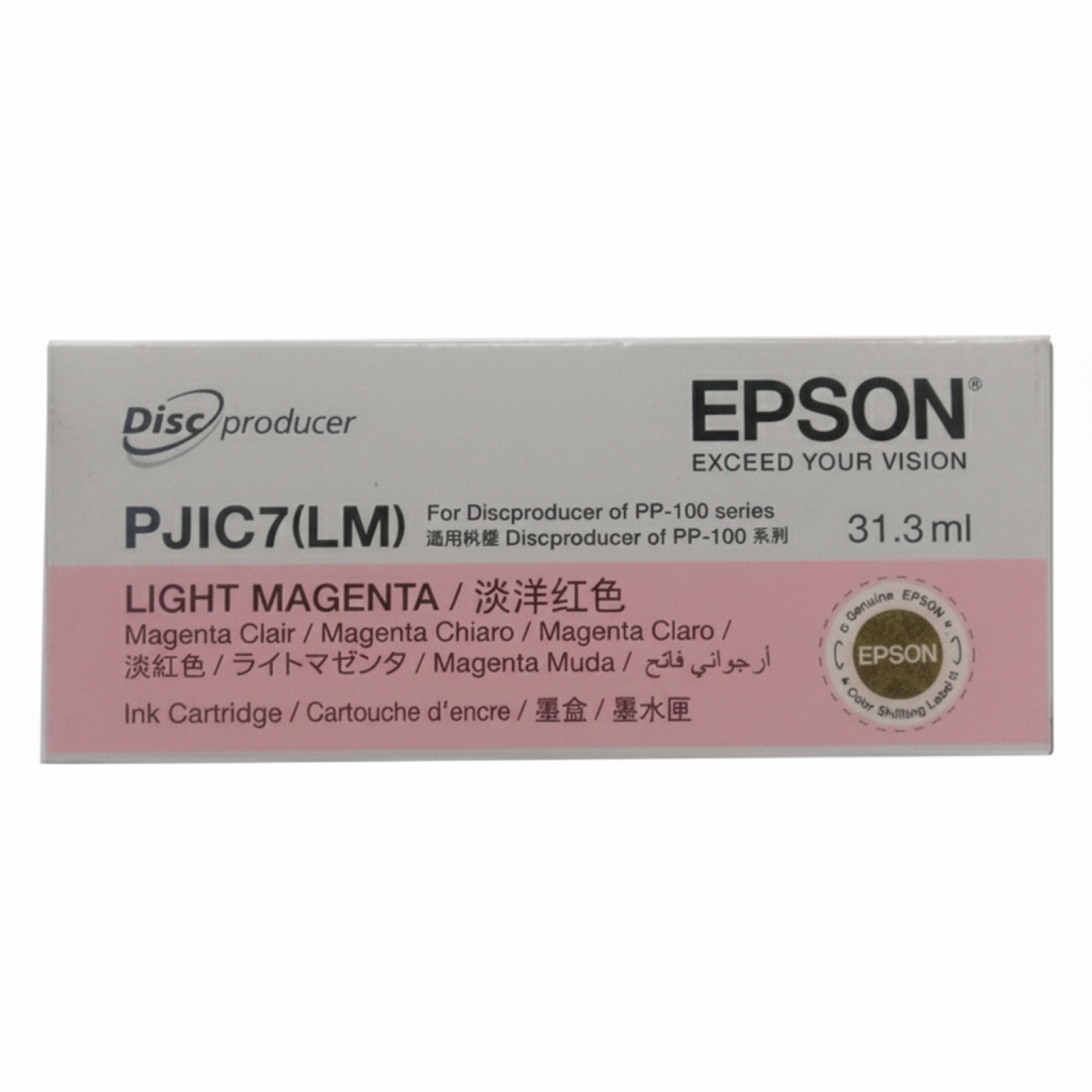 Original OEM Ink Cartridge Epson PJIC7(LM) (C13S020449) (Light magenta)