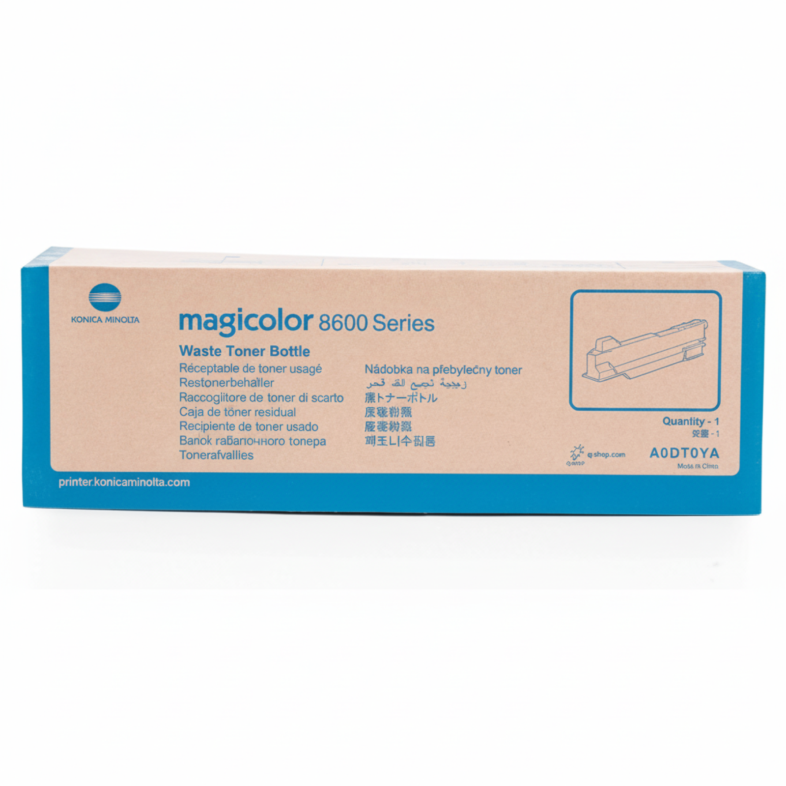 Original OEM Waste Toner Tank KM 8650 (A0DT0YA)